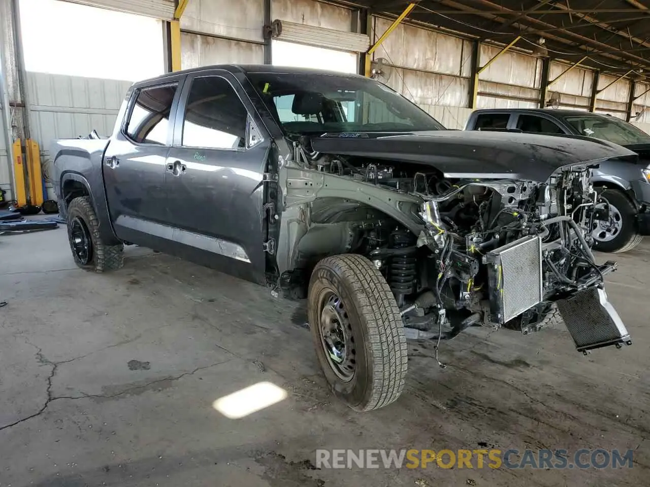4 Photograph of a damaged car 5TFNC5DB3RX076838 TOYOTA TUNDRA 2024