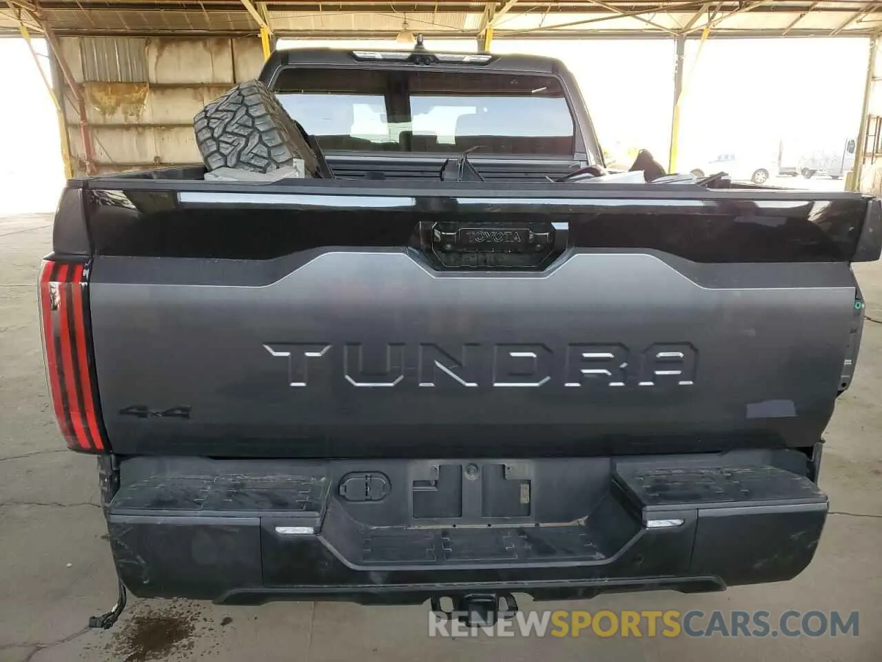 6 Photograph of a damaged car 5TFNC5DB3RX076838 TOYOTA TUNDRA 2024