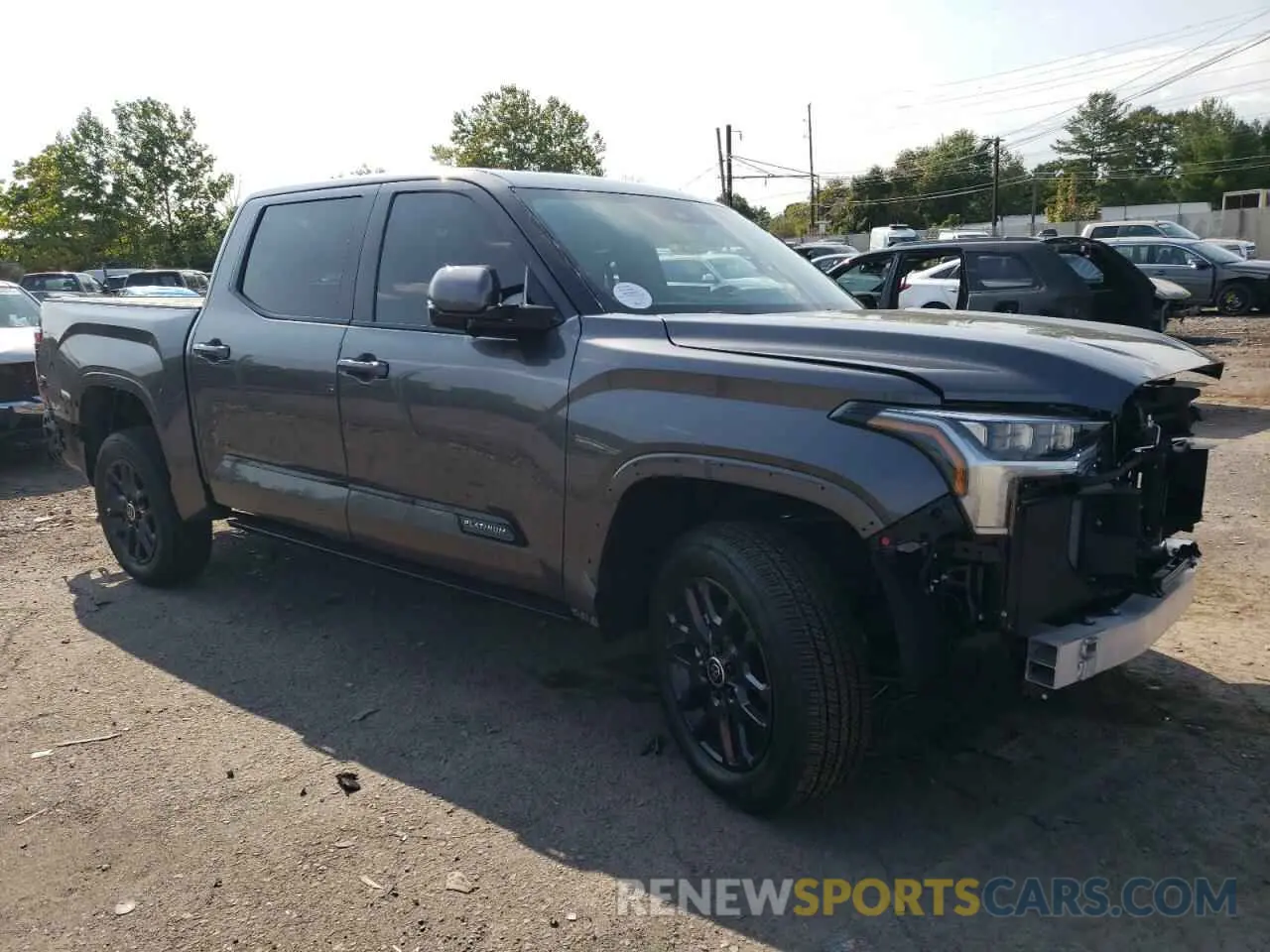 4 Photograph of a damaged car 5TFNC5DB5RX062407 TOYOTA TUNDRA 2024