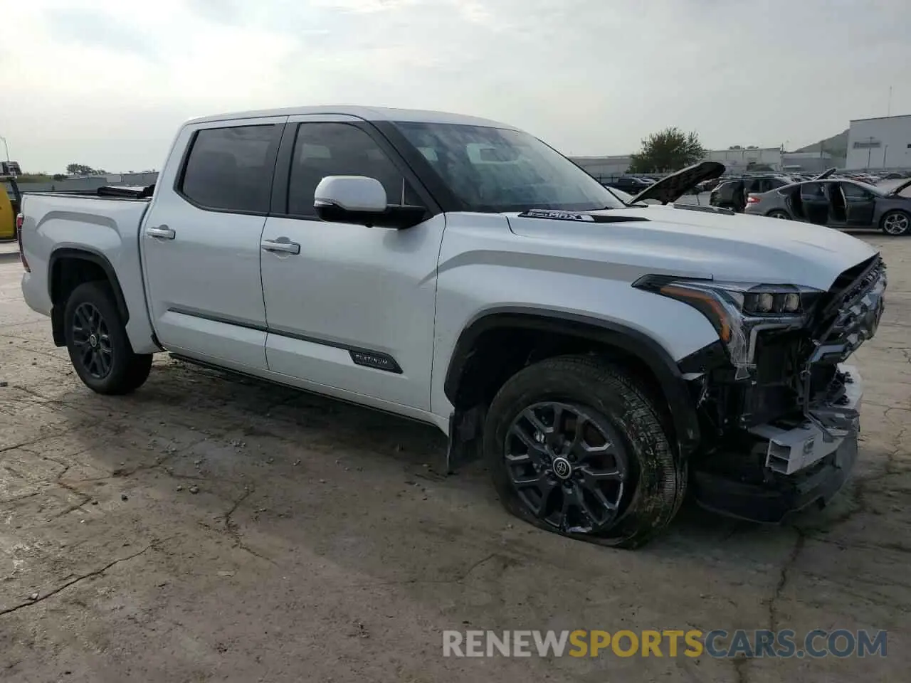 4 Photograph of a damaged car 5TFNC5DB7RX075319 TOYOTA TUNDRA 2024