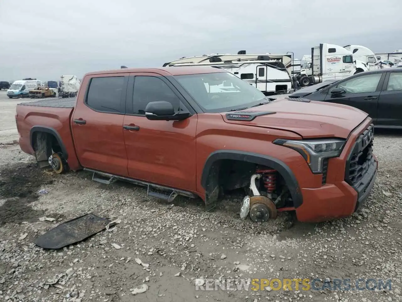 4 Photograph of a damaged car 5TFPC5DB6RX076616 TOYOTA TUNDRA 2024