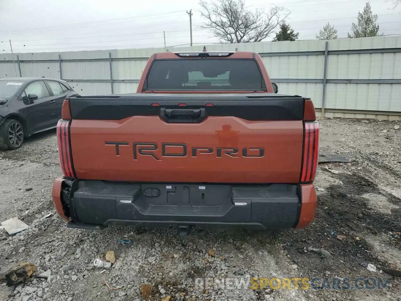 6 Photograph of a damaged car 5TFPC5DB6RX076616 TOYOTA TUNDRA 2024