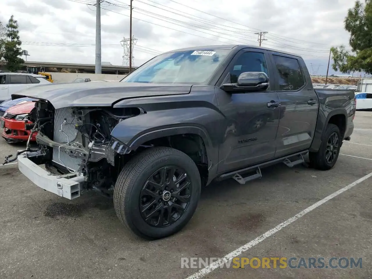 1 Photograph of a damaged car 5TFWA5DB0RX193643 TOYOTA TUNDRA 2024