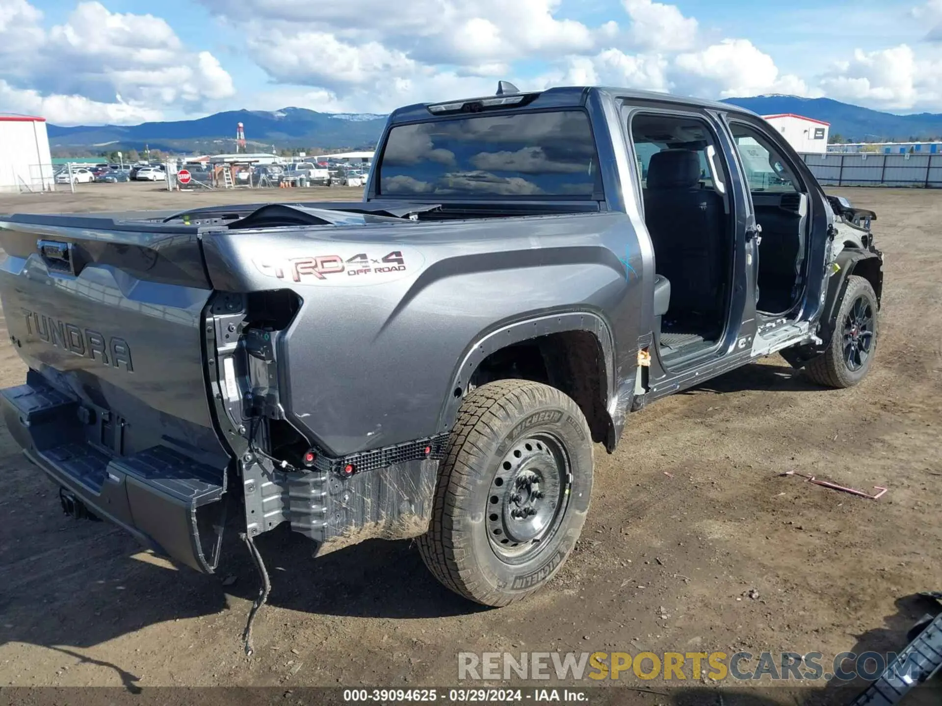 4 Photograph of a damaged car 5TFWA5DB1RX143429 TOYOTA TUNDRA 2024