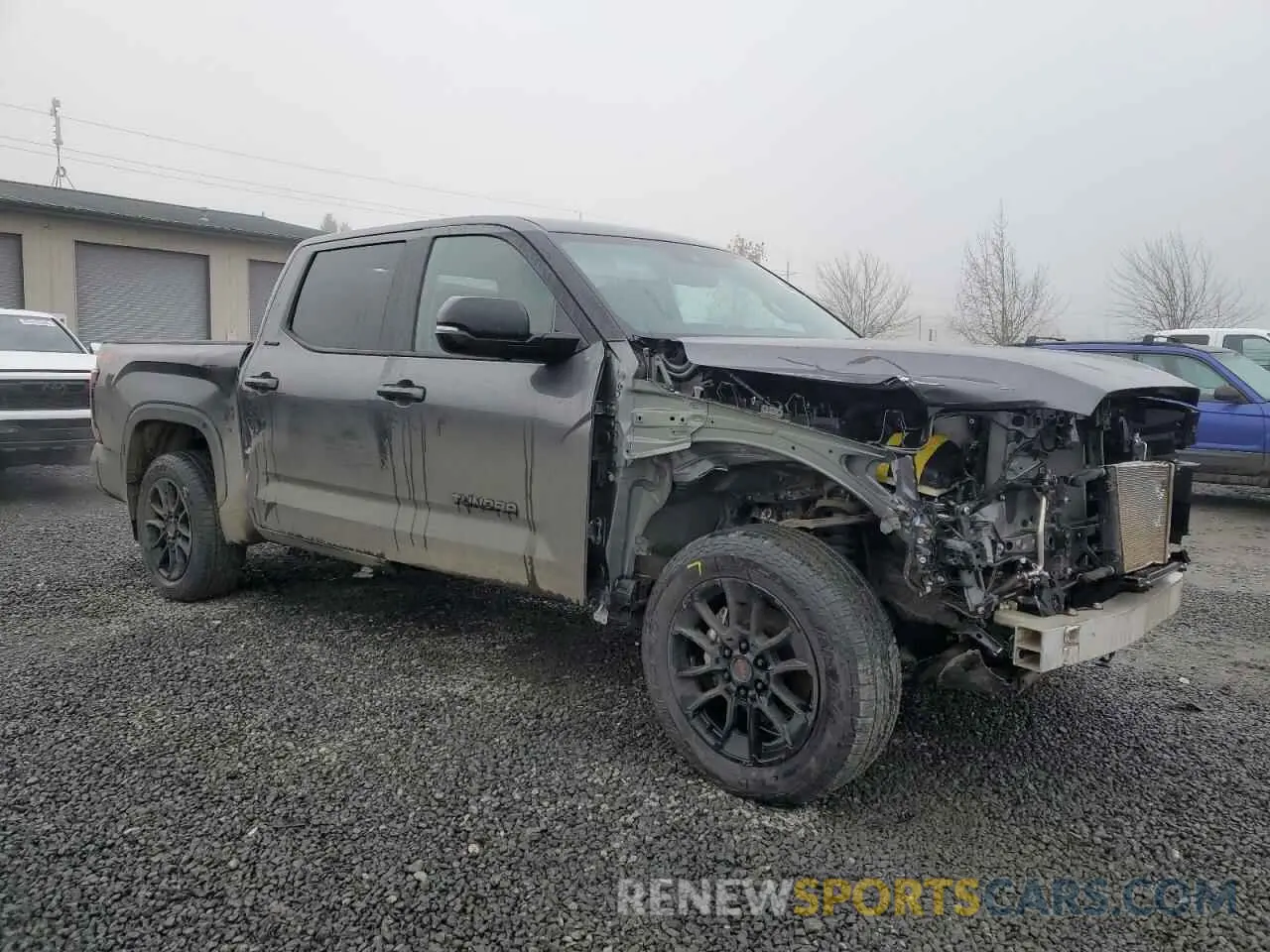 4 Photograph of a damaged car 5TFWA5DB3RX180658 TOYOTA TUNDRA 2024