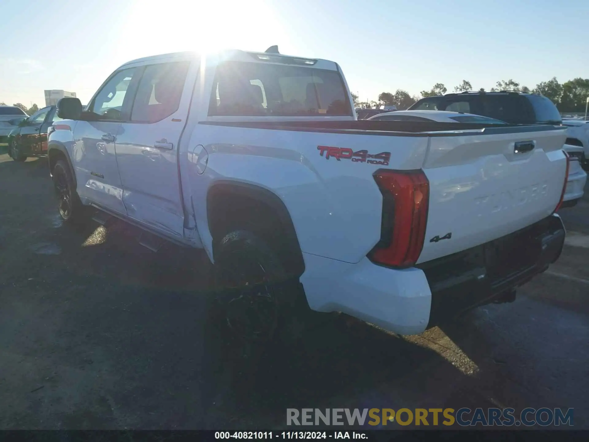 3 Photograph of a damaged car 5TFWA5DB6RX196224 TOYOTA TUNDRA 2024