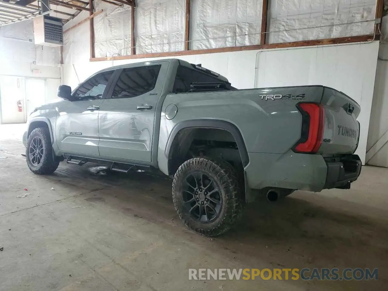 2 Photograph of a damaged car 5TFWA5DBXRX170418 TOYOTA TUNDRA 2024