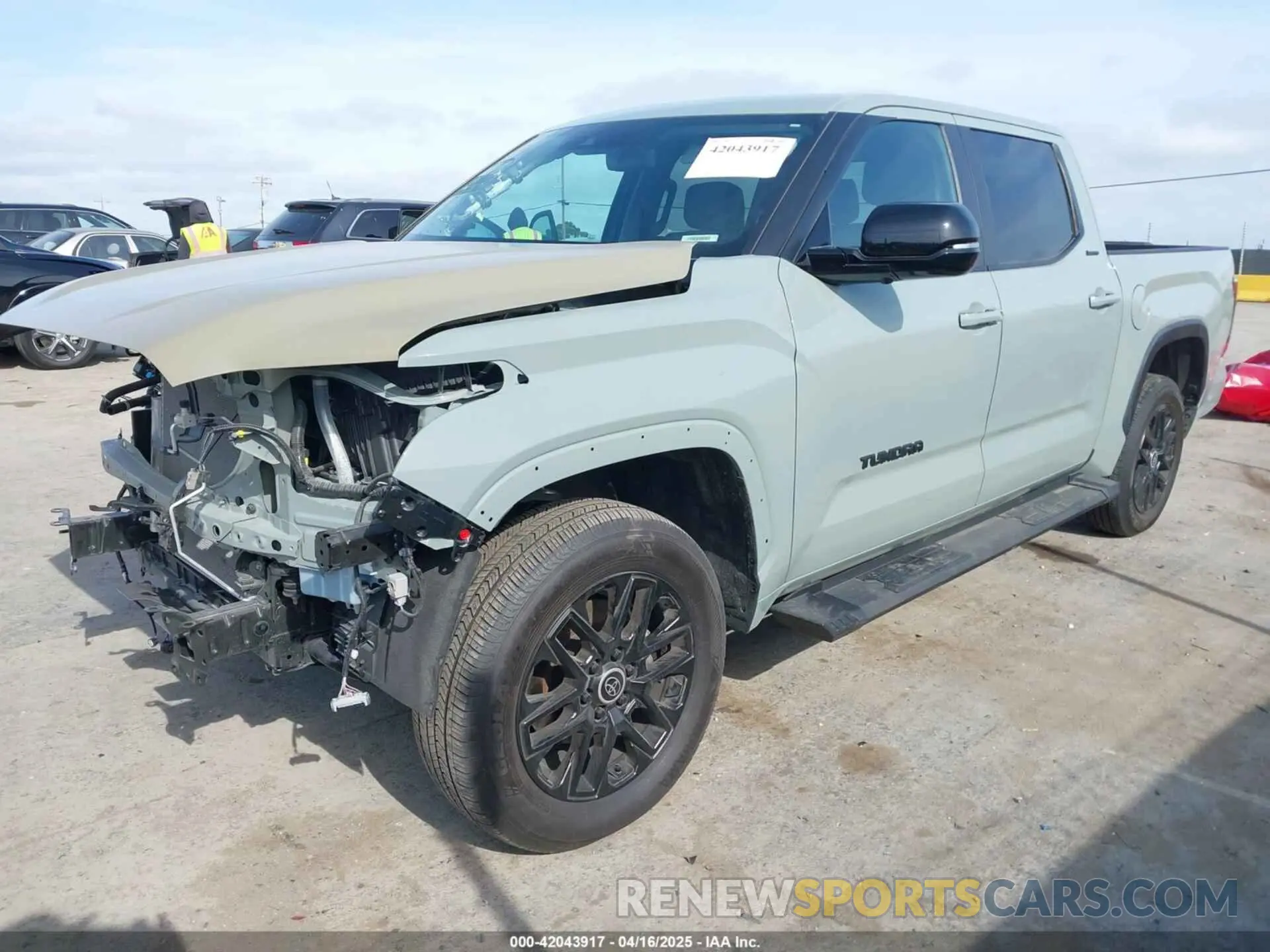 2 Photograph of a damaged car 5TFWA5DBXRX200498 TOYOTA TUNDRA 2024