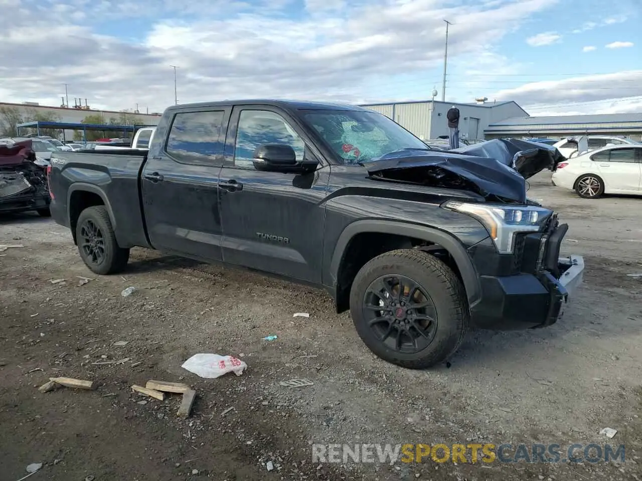 4 Photograph of a damaged car 5TFWA5EC6RX035010 TOYOTA TUNDRA 2024