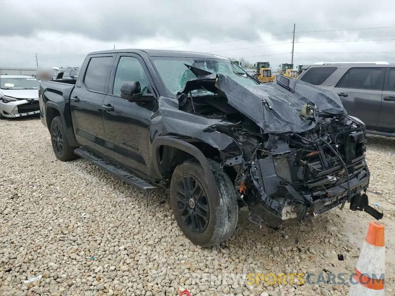 4 Photograph of a damaged car 5TFWC5DB7RX045130 TOYOTA TUNDRA 2024