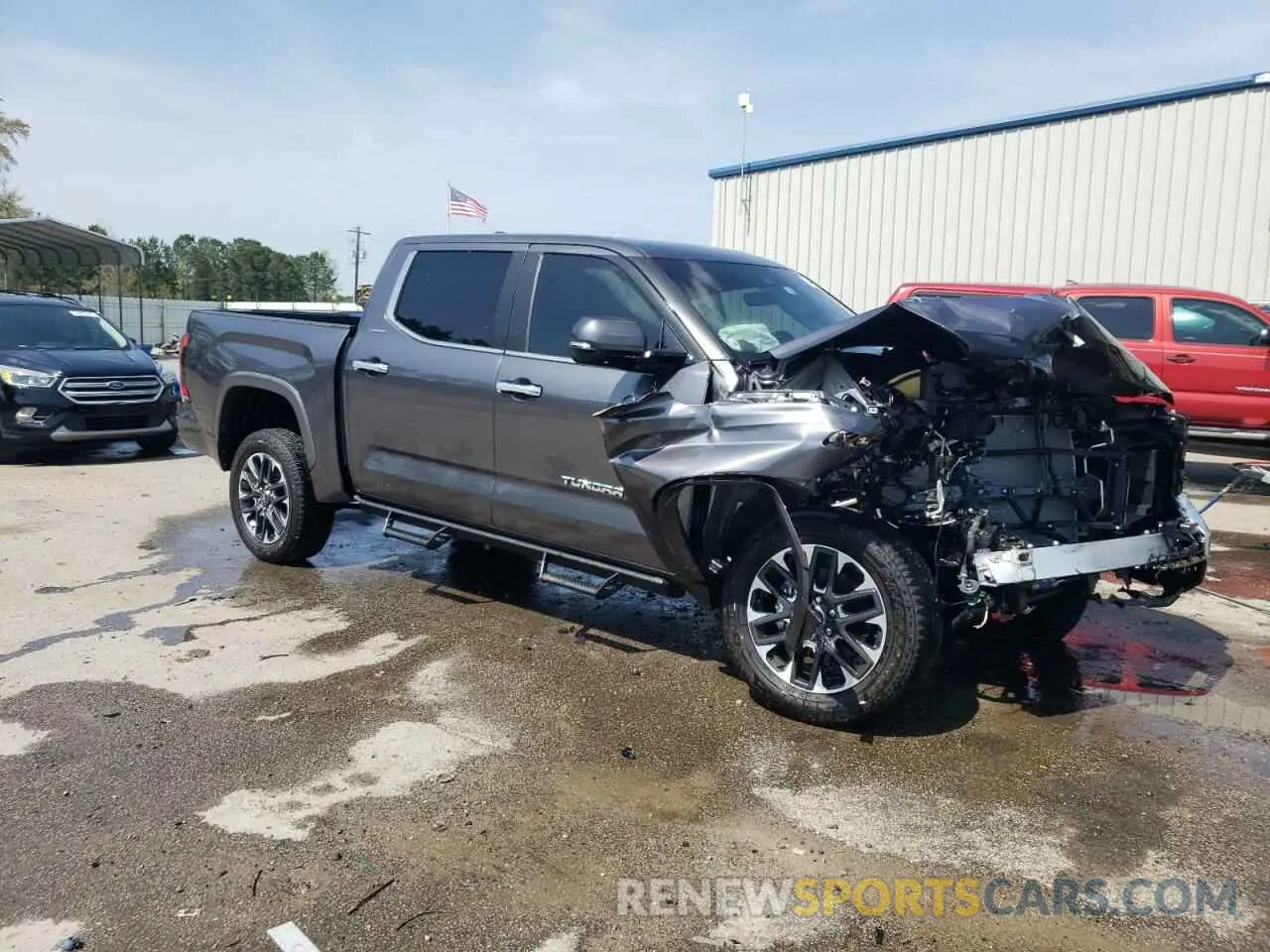 4 Photograph of a damaged car 5TFJA5DB9SX266363 TOYOTA TUNDRA 2025