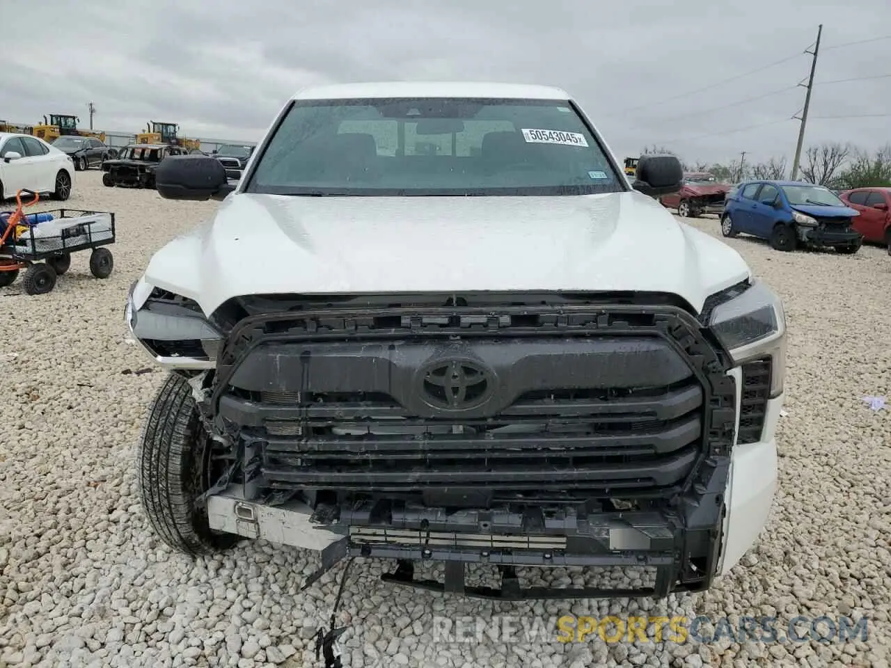 5 Photograph of a damaged car 5TFKB5AA5SX044285 TOYOTA TUNDRA 2025
