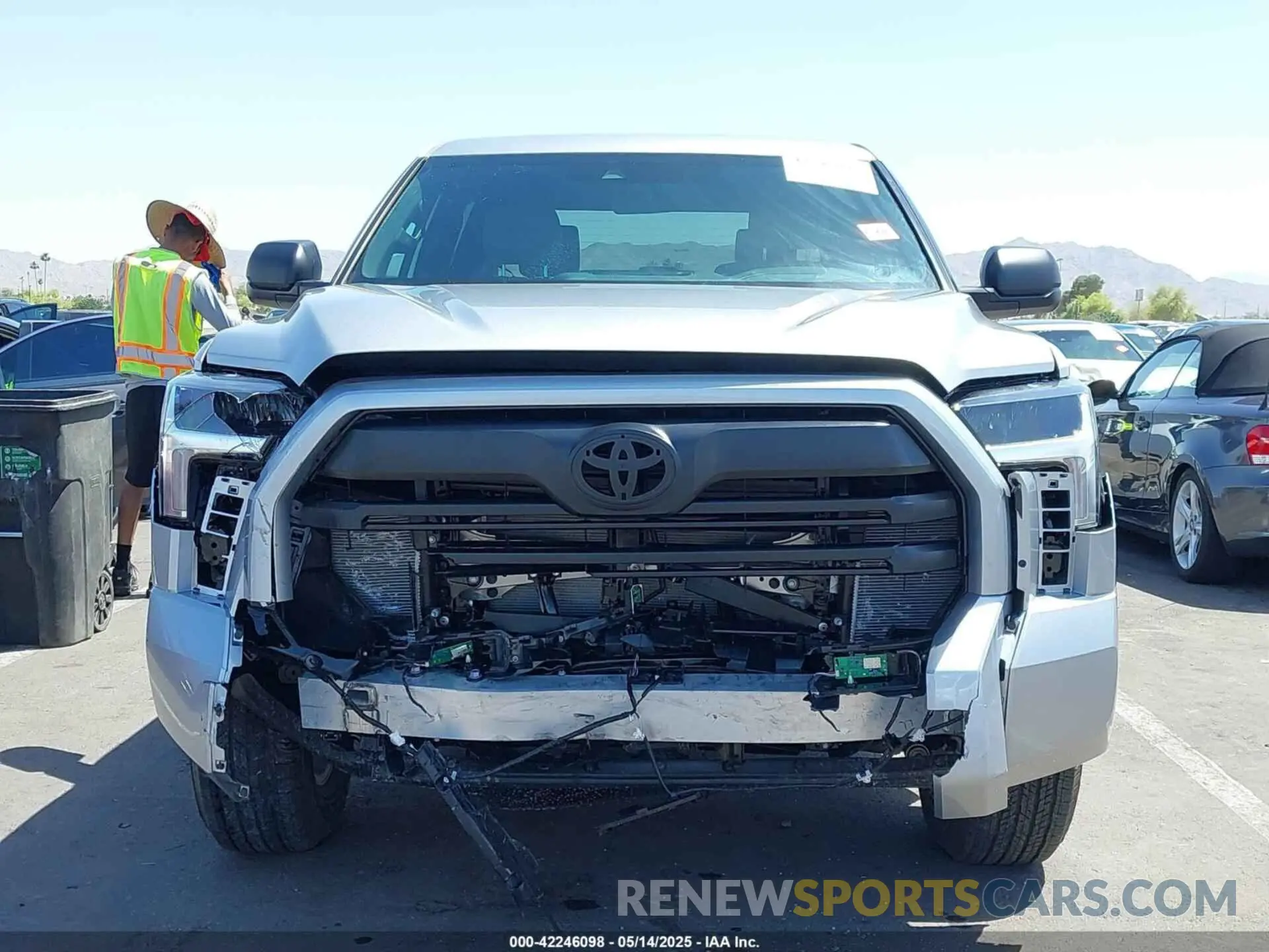 6 Photograph of a damaged car 5TFLA5DB5SX297358 TOYOTA TUNDRA 2025