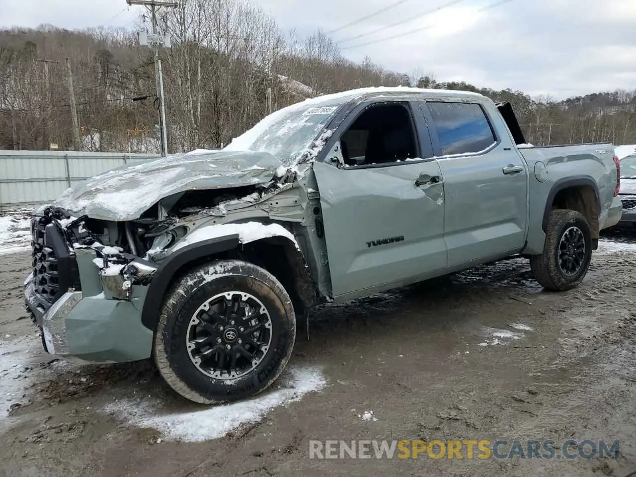 1 Photograph of a damaged car 5TFLA5DB8SX269053 TOYOTA TUNDRA 2025