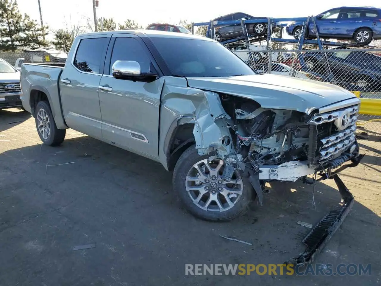 4 Photograph of a damaged car 5TFMA5DB4SX267367 TOYOTA TUNDRA 2025