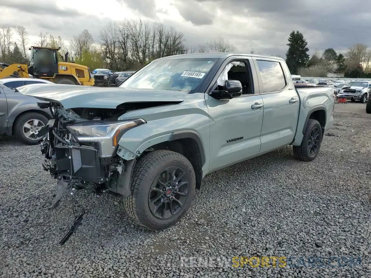 1 Photograph of a damaged car 5TFWA5DB6SX247372 TOYOTA TUNDRA 2025