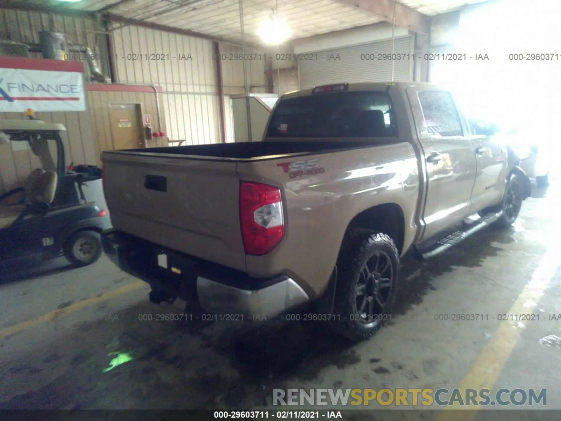 4 Photograph of a damaged car 5TFEY5F17KX244184 TOYOTA TUNDRA 2WD 2019