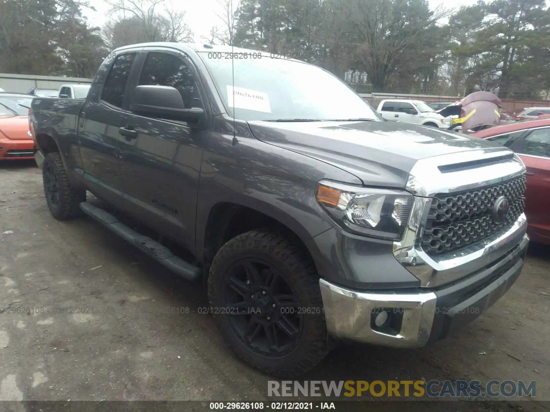 1 Photograph of a damaged car 5TFRM5F13KX144306 TOYOTA TUNDRA 2WD 2019