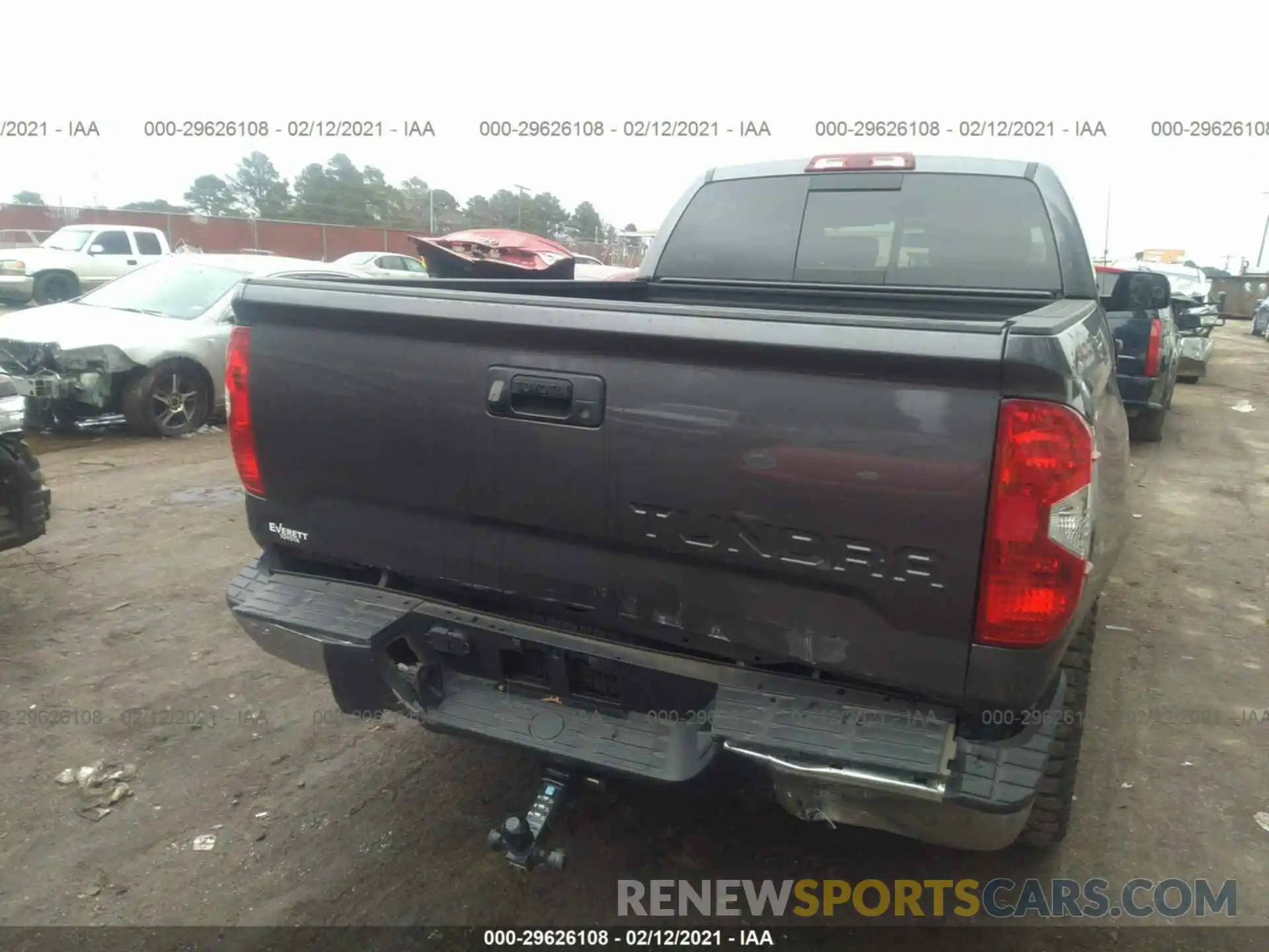 6 Photograph of a damaged car 5TFRM5F13KX144306 TOYOTA TUNDRA 2WD 2019