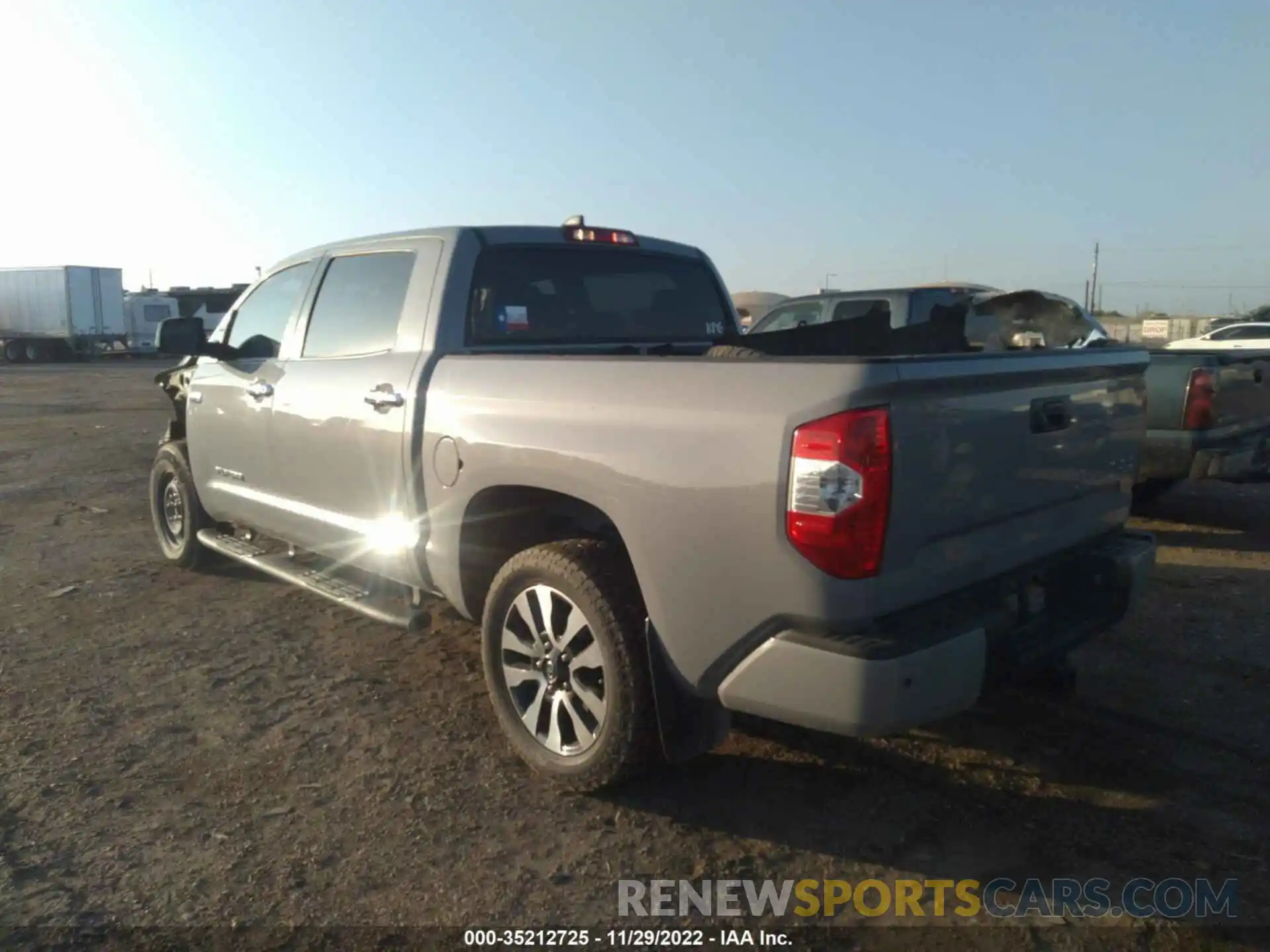 3 Photograph of a damaged car 5TFFY5F1XLX256836 TOYOTA TUNDRA 2WD 2020