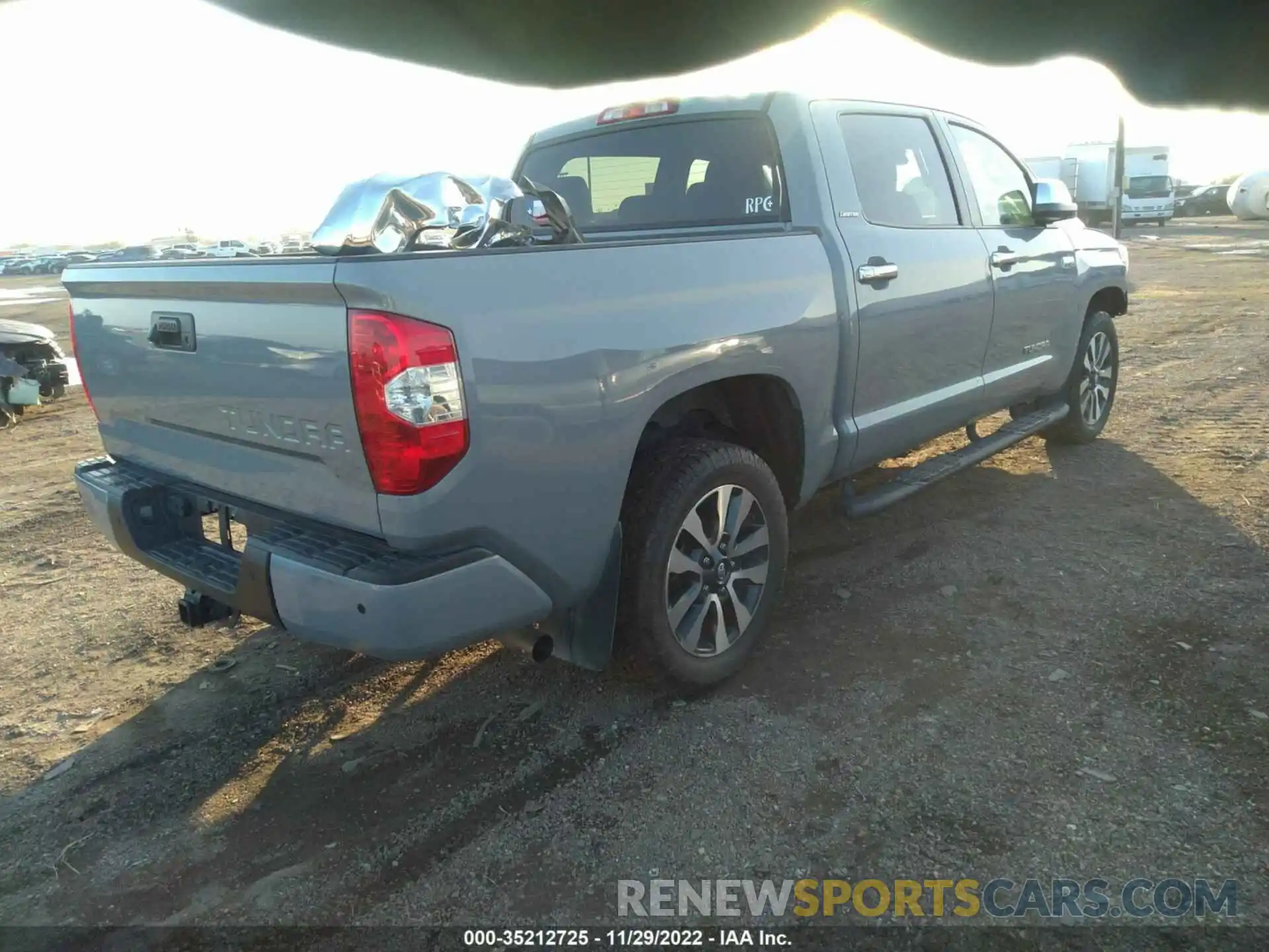 4 Photograph of a damaged car 5TFFY5F1XLX256836 TOYOTA TUNDRA 2WD 2020