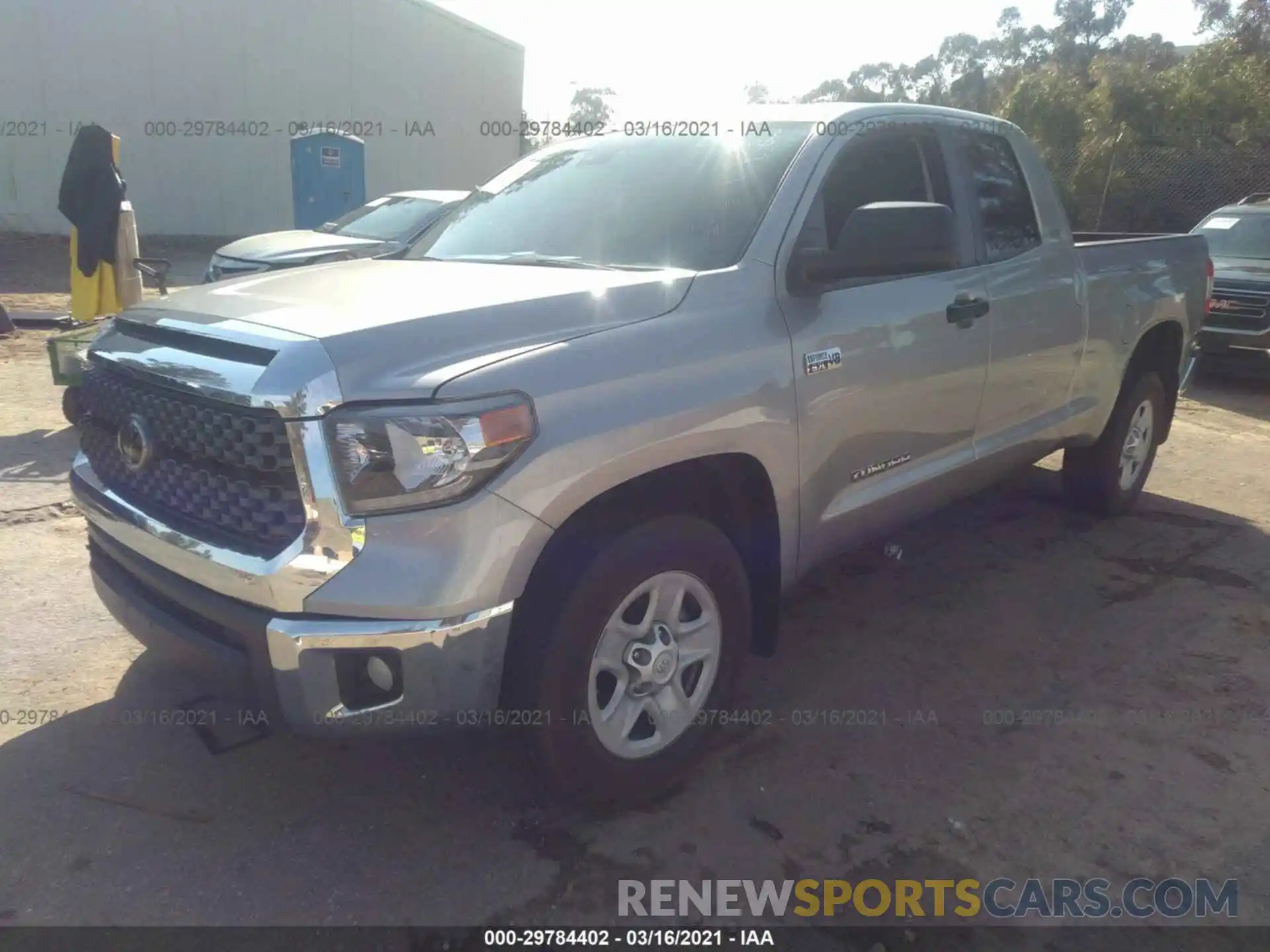 2 Photograph of a damaged car 5TFRY5F15LX259236 TOYOTA TUNDRA 2WD 2020