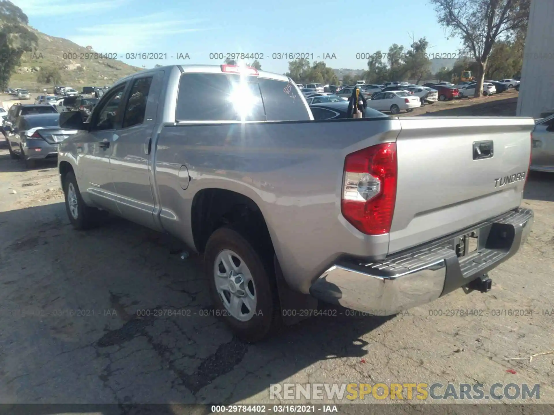 3 Photograph of a damaged car 5TFRY5F15LX259236 TOYOTA TUNDRA 2WD 2020