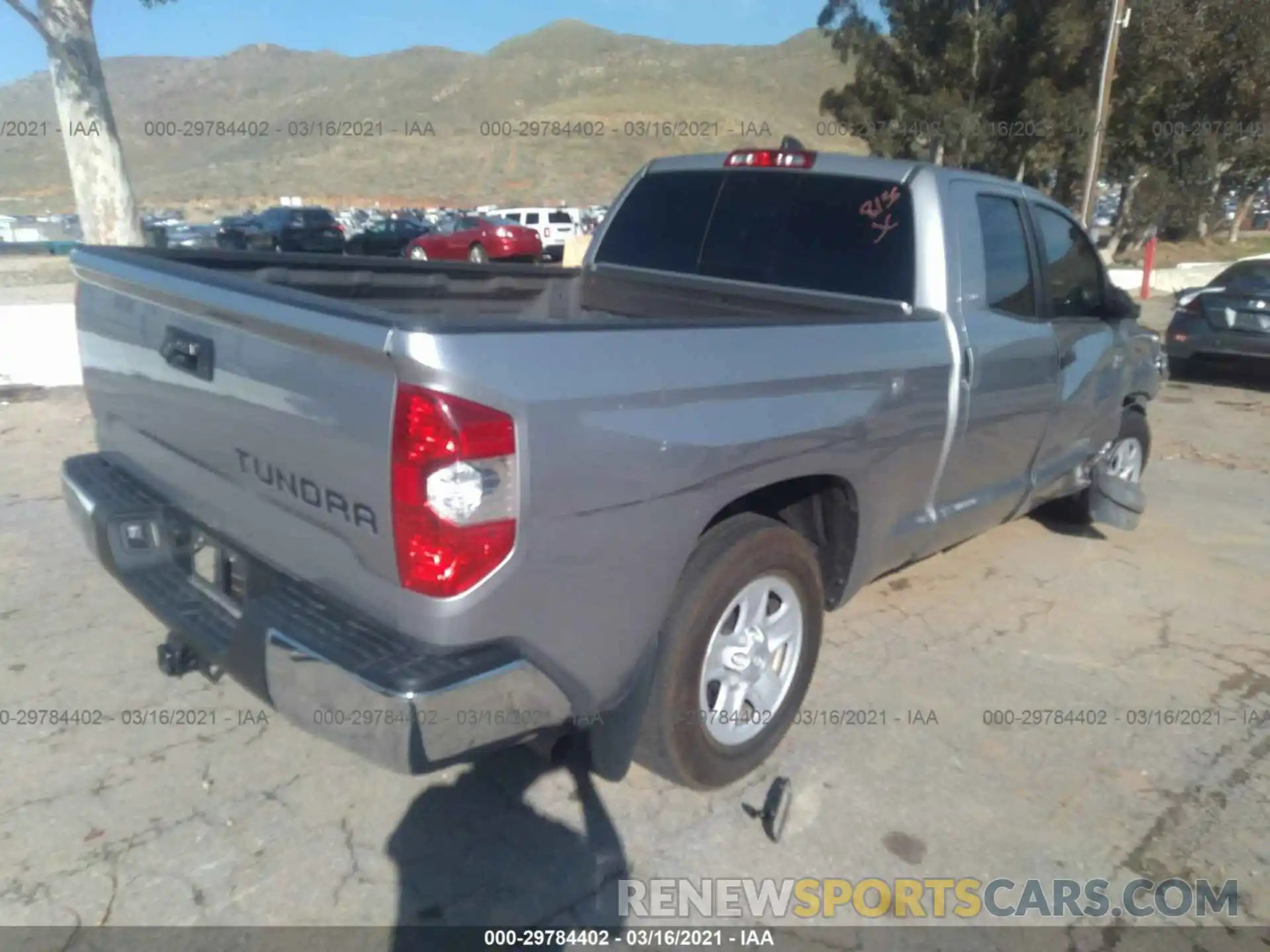 4 Photograph of a damaged car 5TFRY5F15LX259236 TOYOTA TUNDRA 2WD 2020