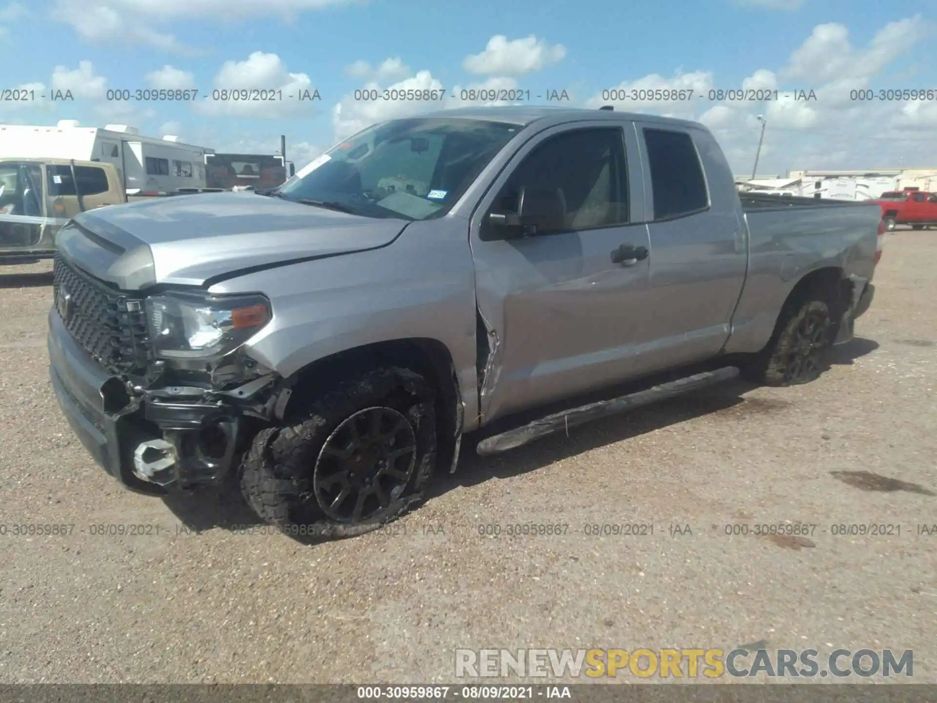 2 Photograph of a damaged car 5TFRY5F19LX270479 TOYOTA TUNDRA 2WD 2020