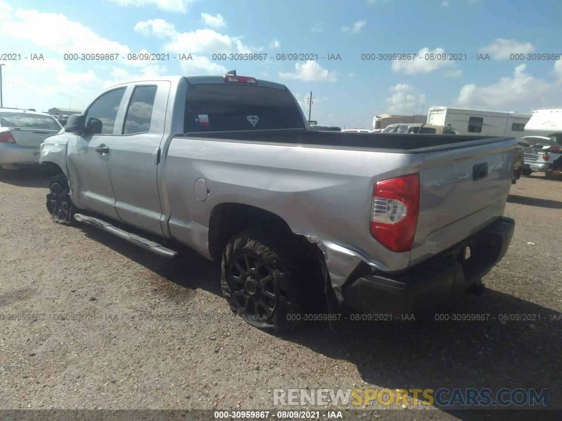 3 Photograph of a damaged car 5TFRY5F19LX270479 TOYOTA TUNDRA 2WD 2020