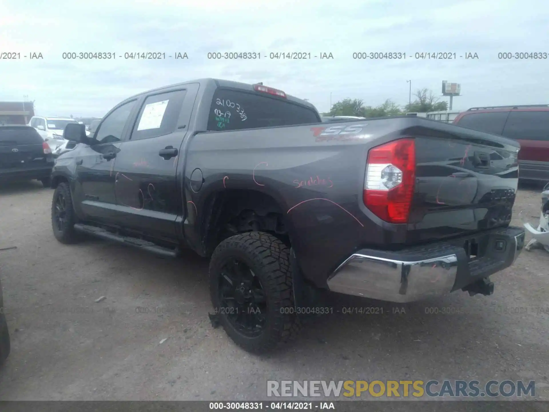 3 Photograph of a damaged car 5TFEY5F11MX275871 TOYOTA TUNDRA 2WD 2021