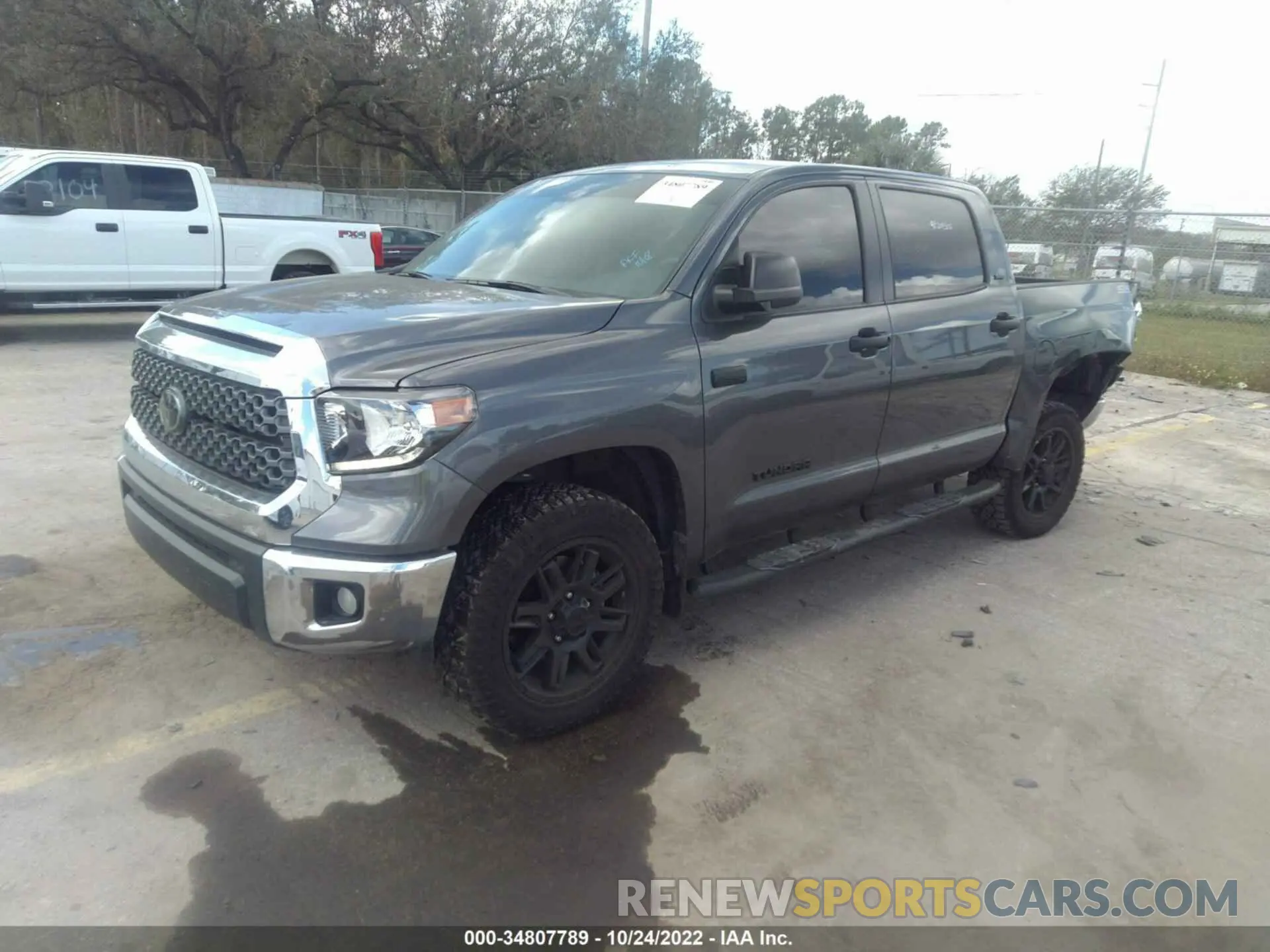 2 Photograph of a damaged car 5TFEY5F11MX286837 TOYOTA TUNDRA 2WD 2021