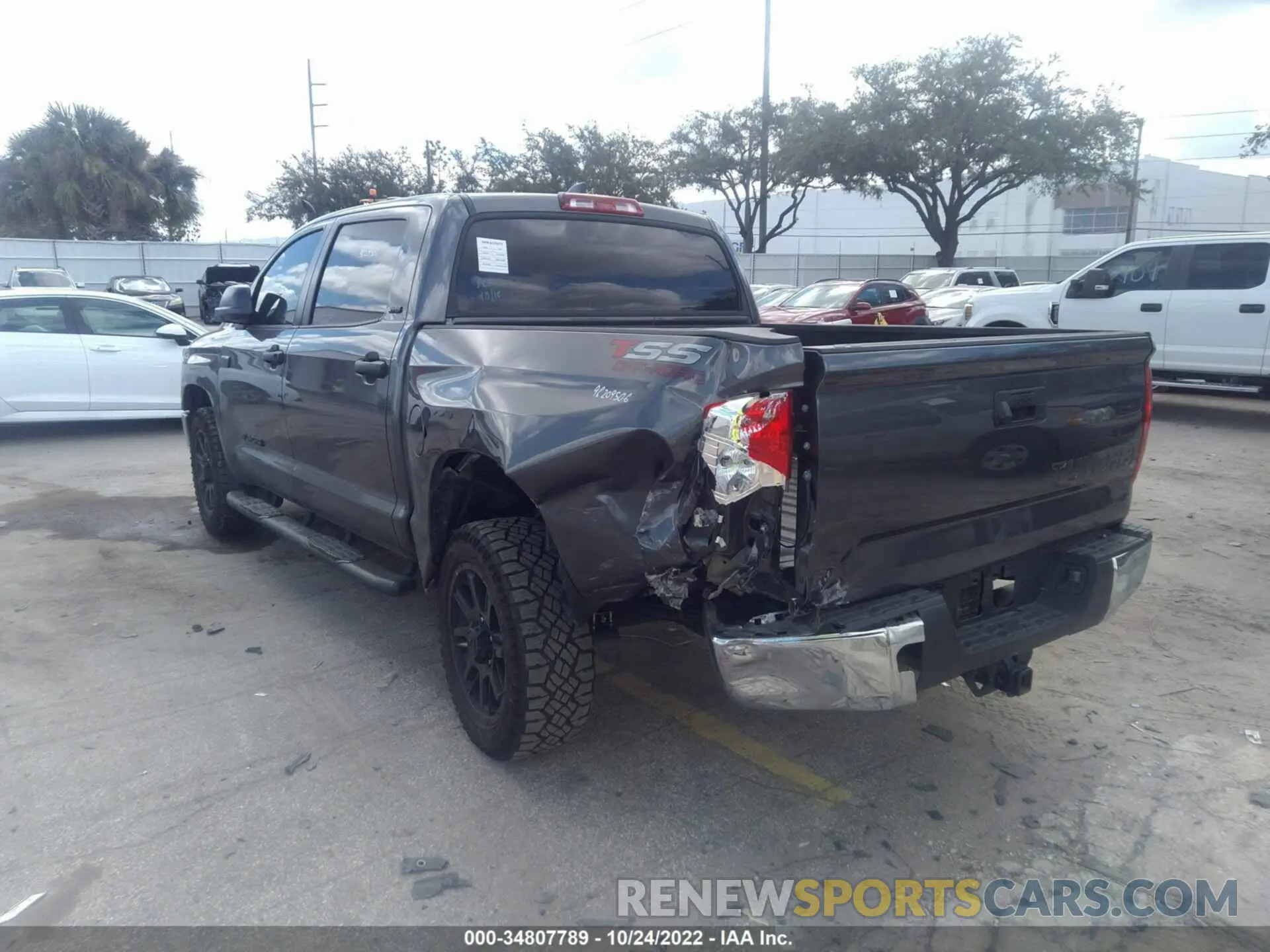 3 Photograph of a damaged car 5TFEY5F11MX286837 TOYOTA TUNDRA 2WD 2021