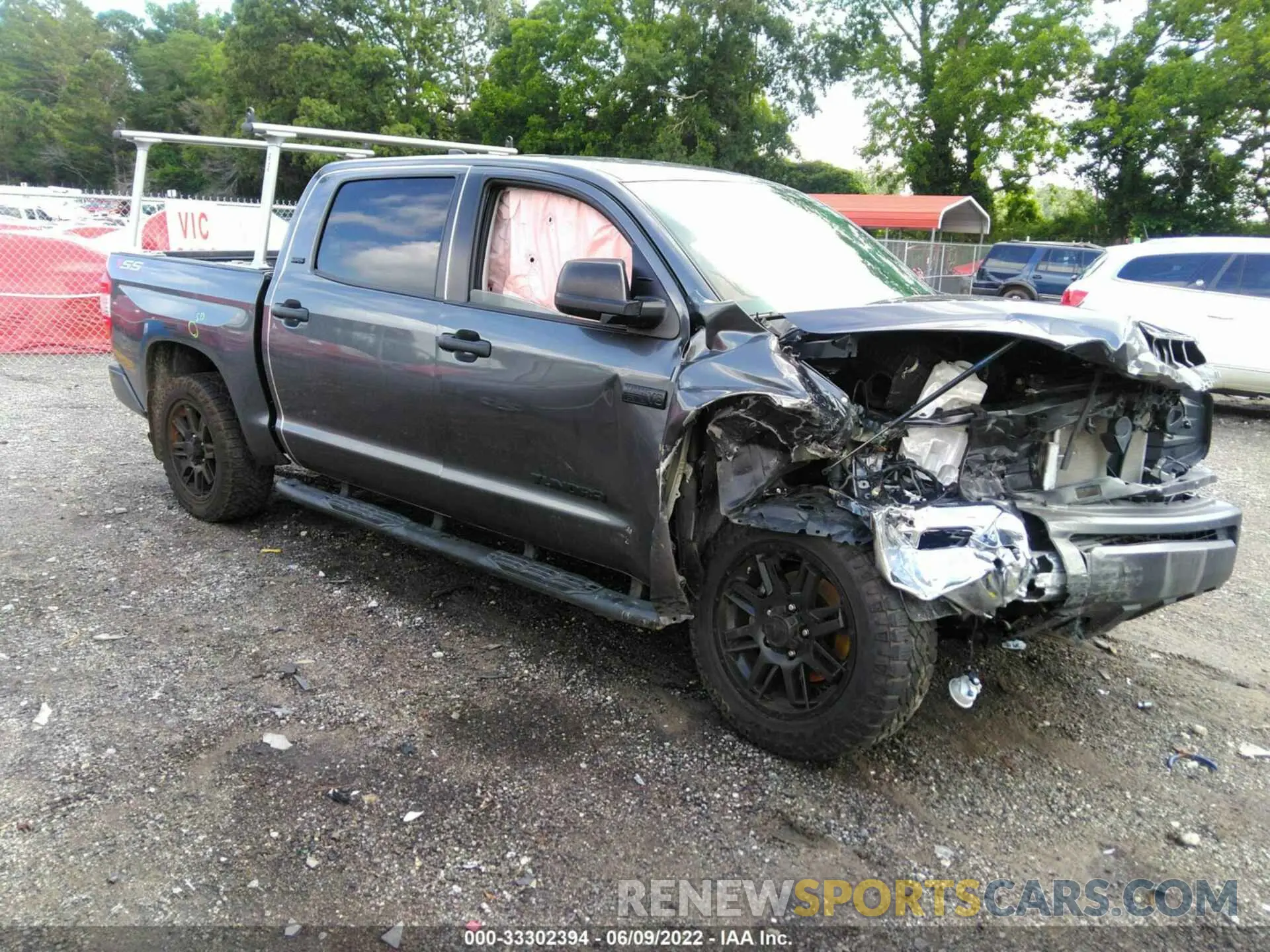 1 Photograph of a damaged car 5TFEY5F14MX279624 TOYOTA TUNDRA 2WD 2021