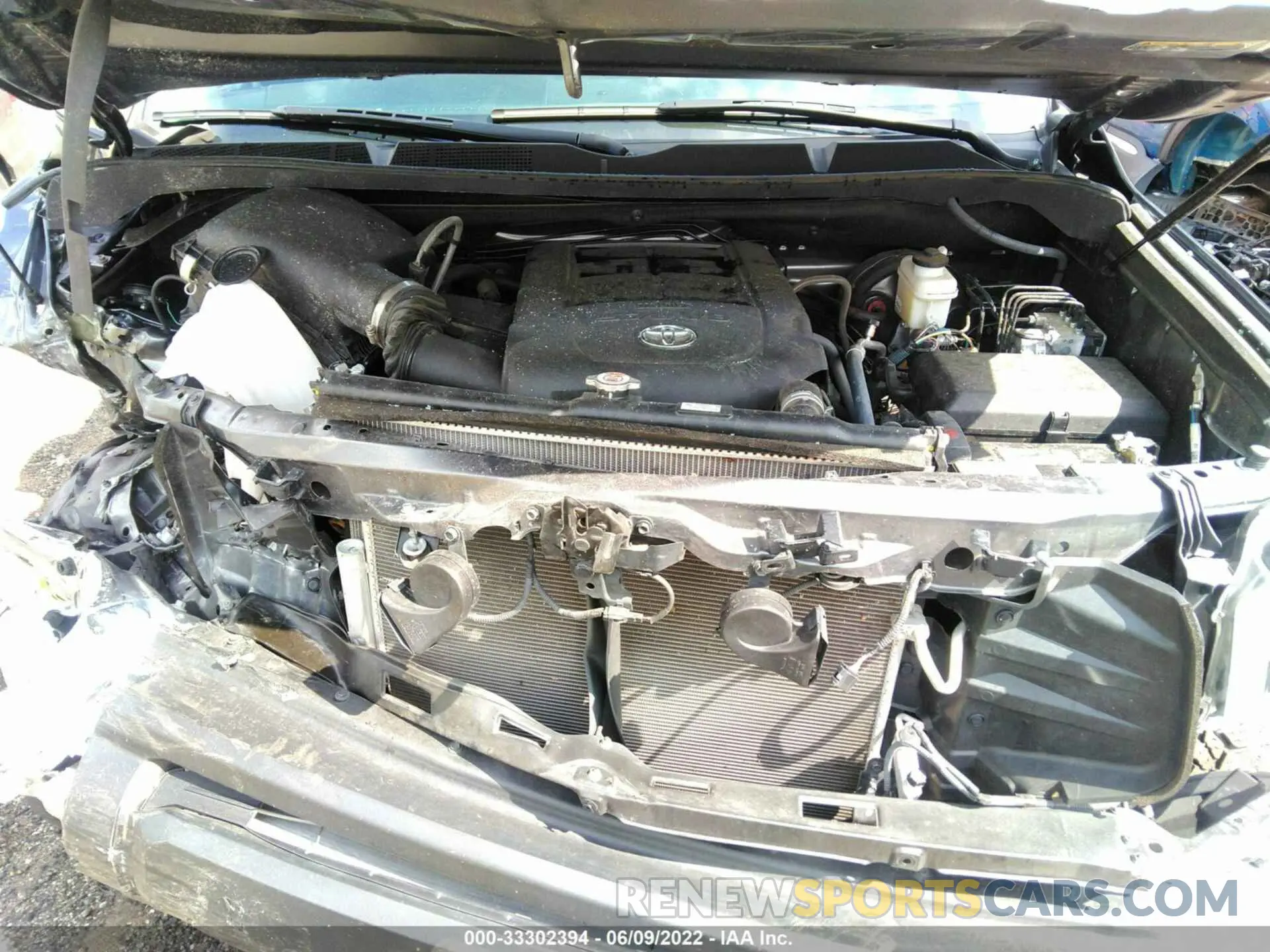 10 Photograph of a damaged car 5TFEY5F14MX279624 TOYOTA TUNDRA 2WD 2021