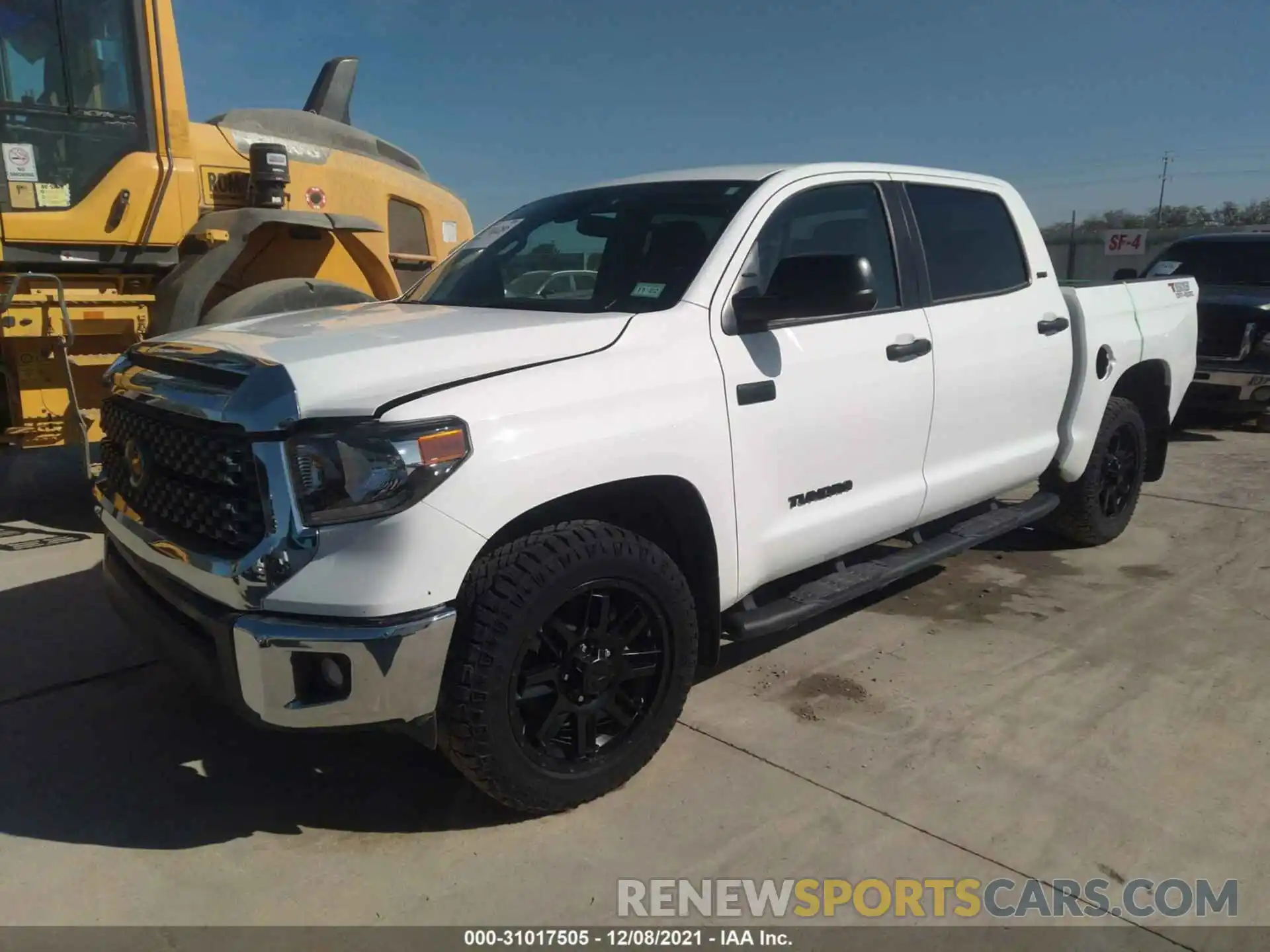 2 Photograph of a damaged car 5TFEY5F16MX275848 TOYOTA TUNDRA 2WD 2021