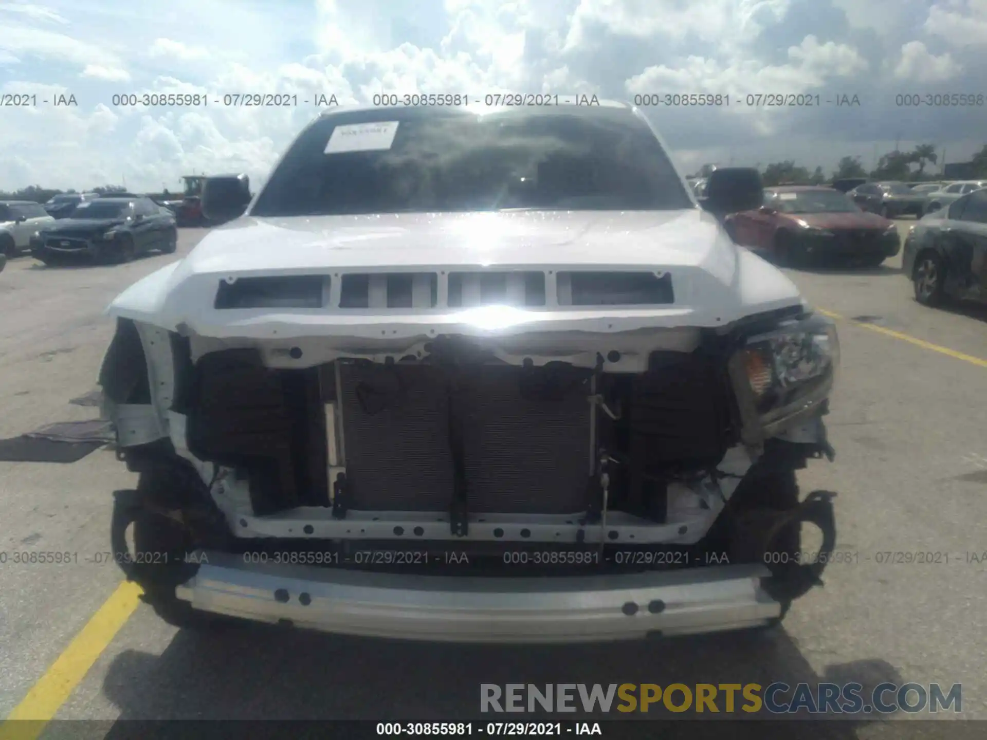 6 Photograph of a damaged car 5TFRY5F12MX280711 TOYOTA TUNDRA 2WD 2021