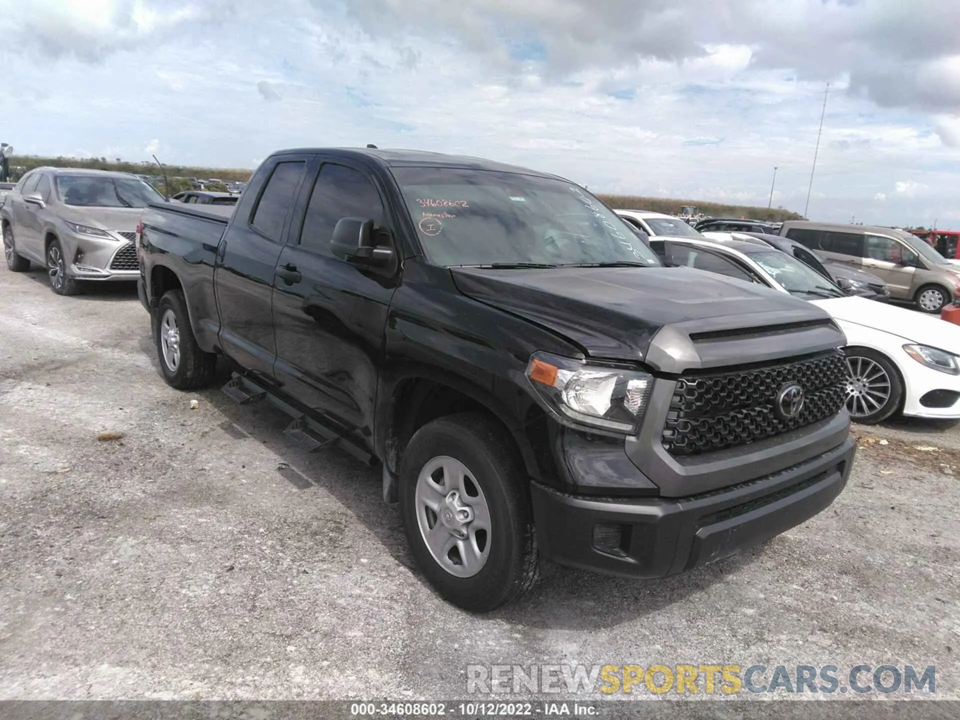 1 Photograph of a damaged car 5TFRY5F17MX294460 TOYOTA TUNDRA 2WD 2021