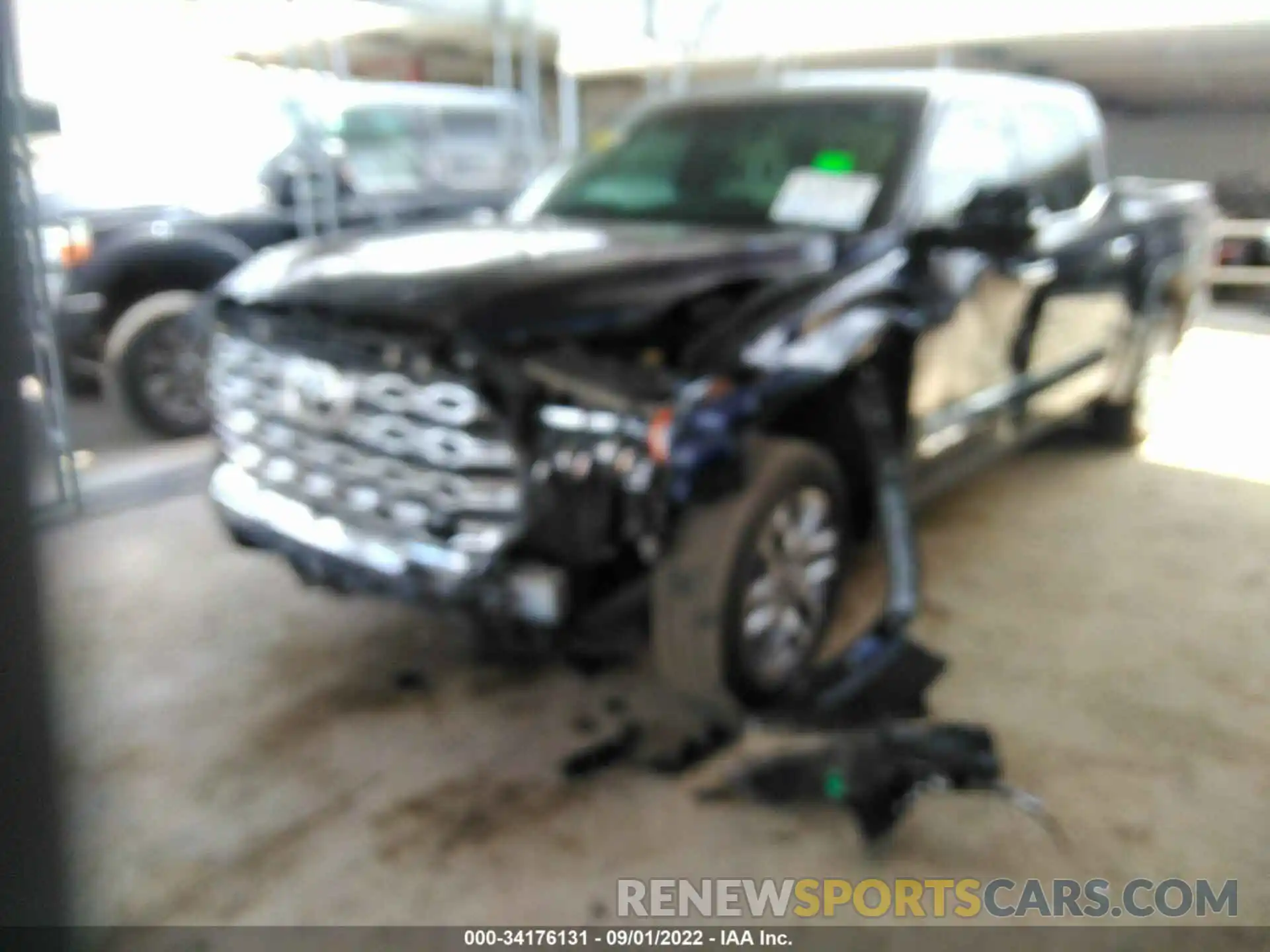 6 Photograph of a damaged car 5TFMA5AB0NX013907 TOYOTA TUNDRA 2WD 2022