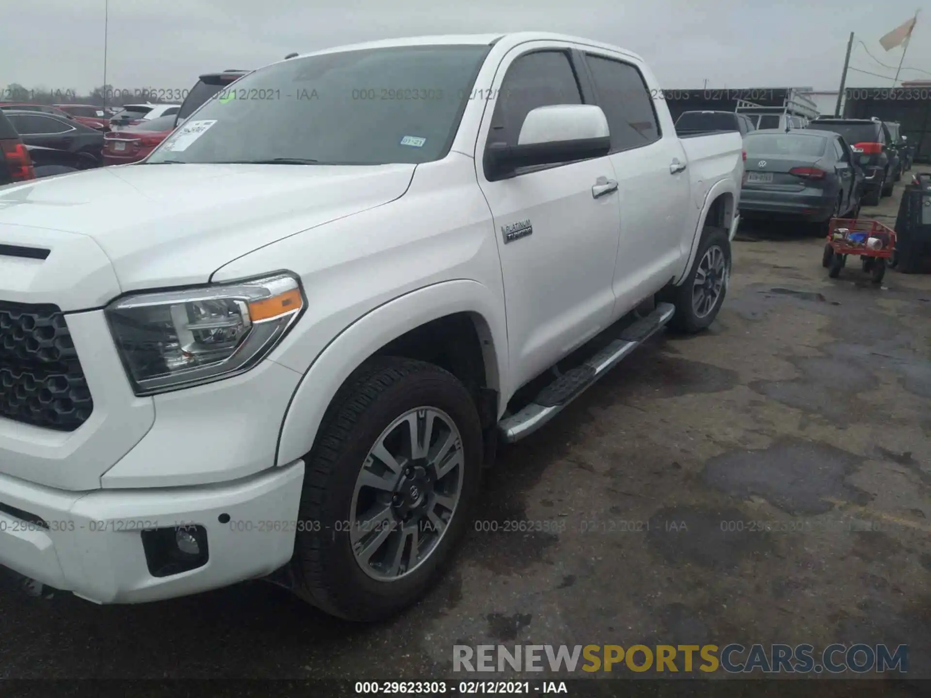 2 Photograph of a damaged car 5TFAY5F11KX785603 TOYOTA TUNDRA 4WD 2019