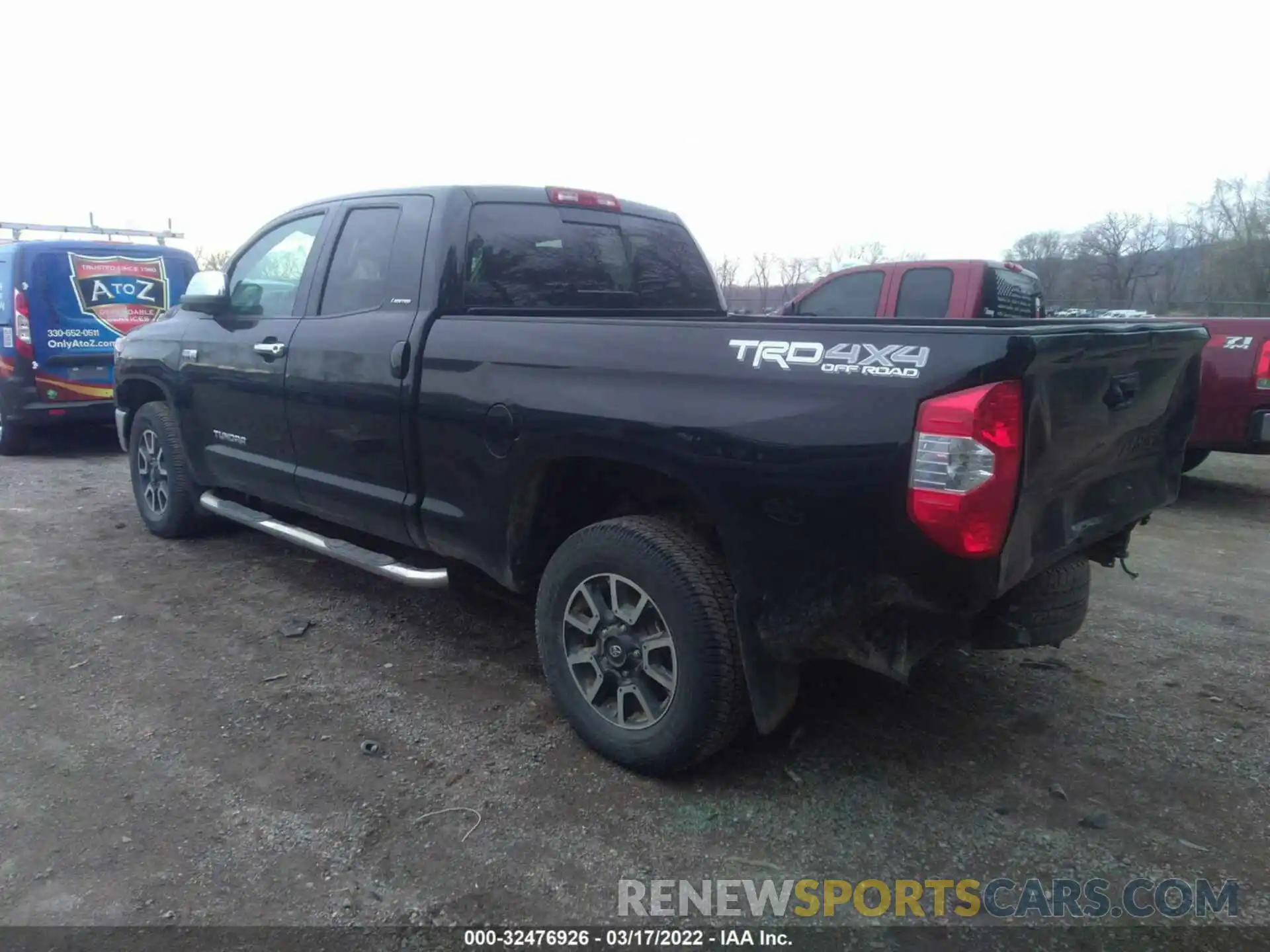 3 Photograph of a damaged car 5TFBY5F12KX845196 TOYOTA TUNDRA 4WD 2019