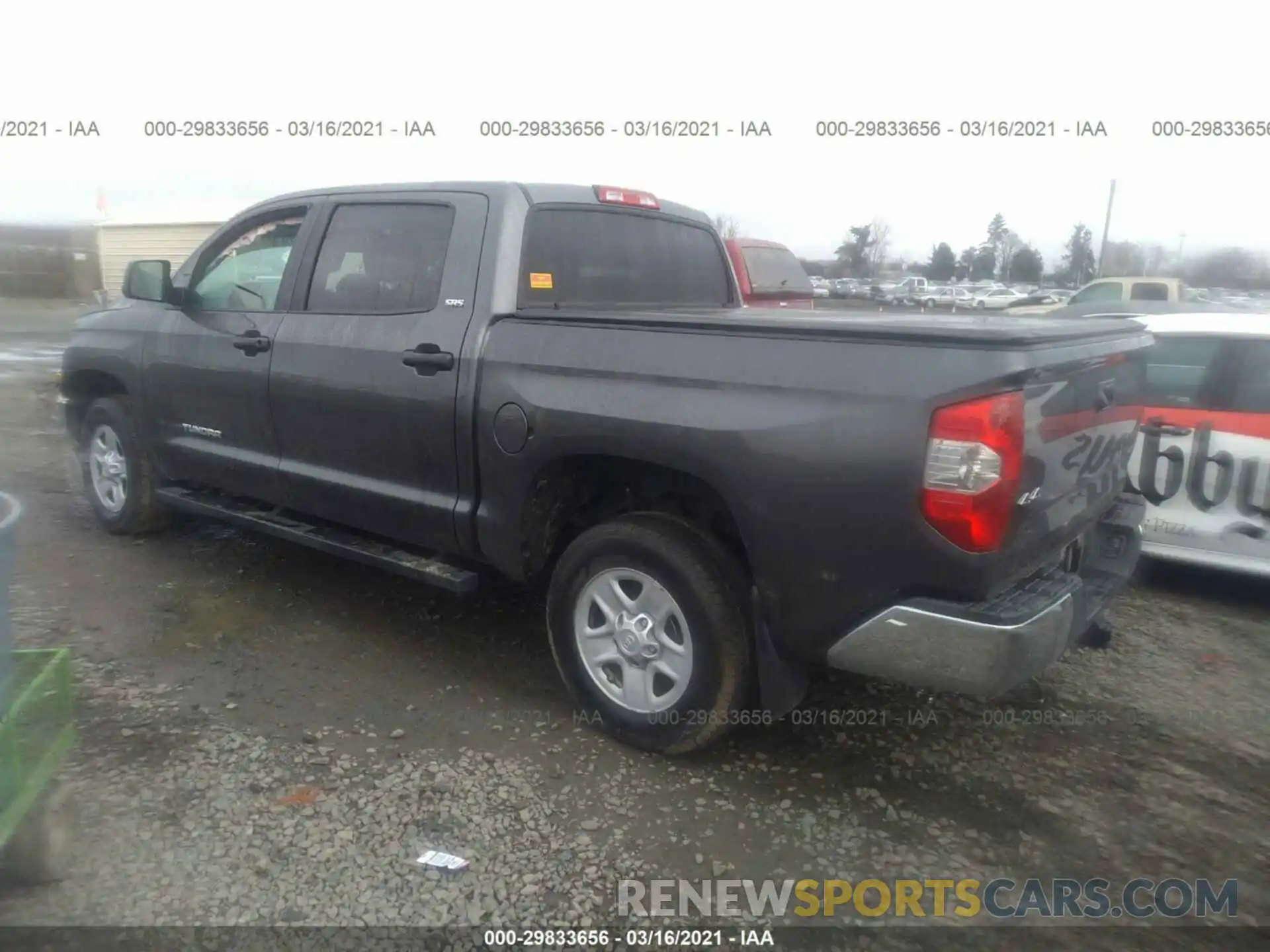 3 Photograph of a damaged car 5TFDM5F11KX082639 TOYOTA TUNDRA 4WD 2019