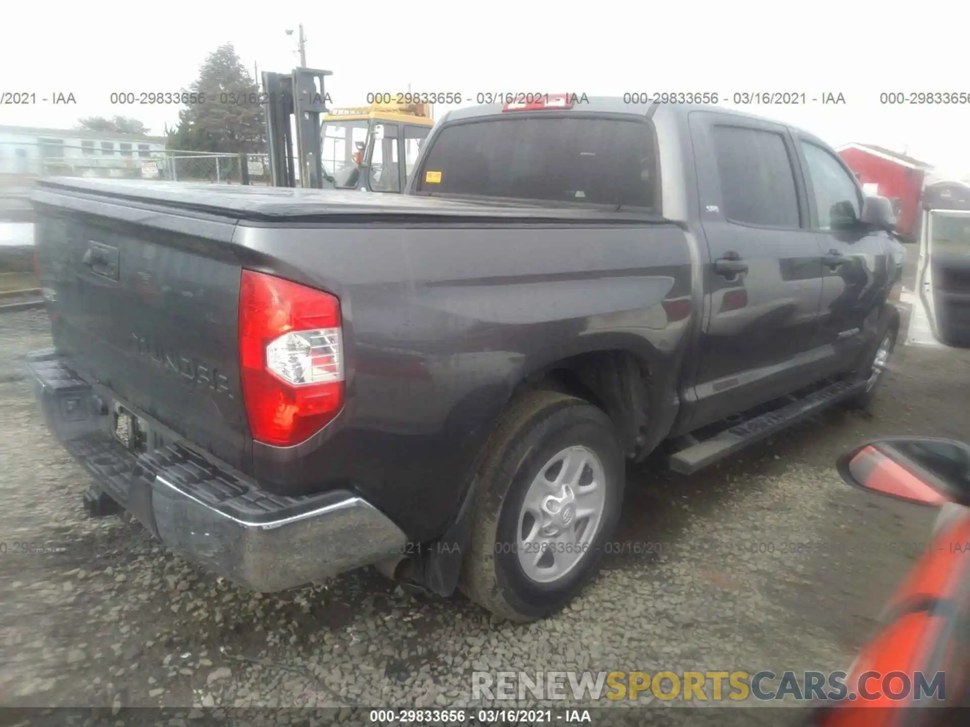 4 Photograph of a damaged car 5TFDM5F11KX082639 TOYOTA TUNDRA 4WD 2019