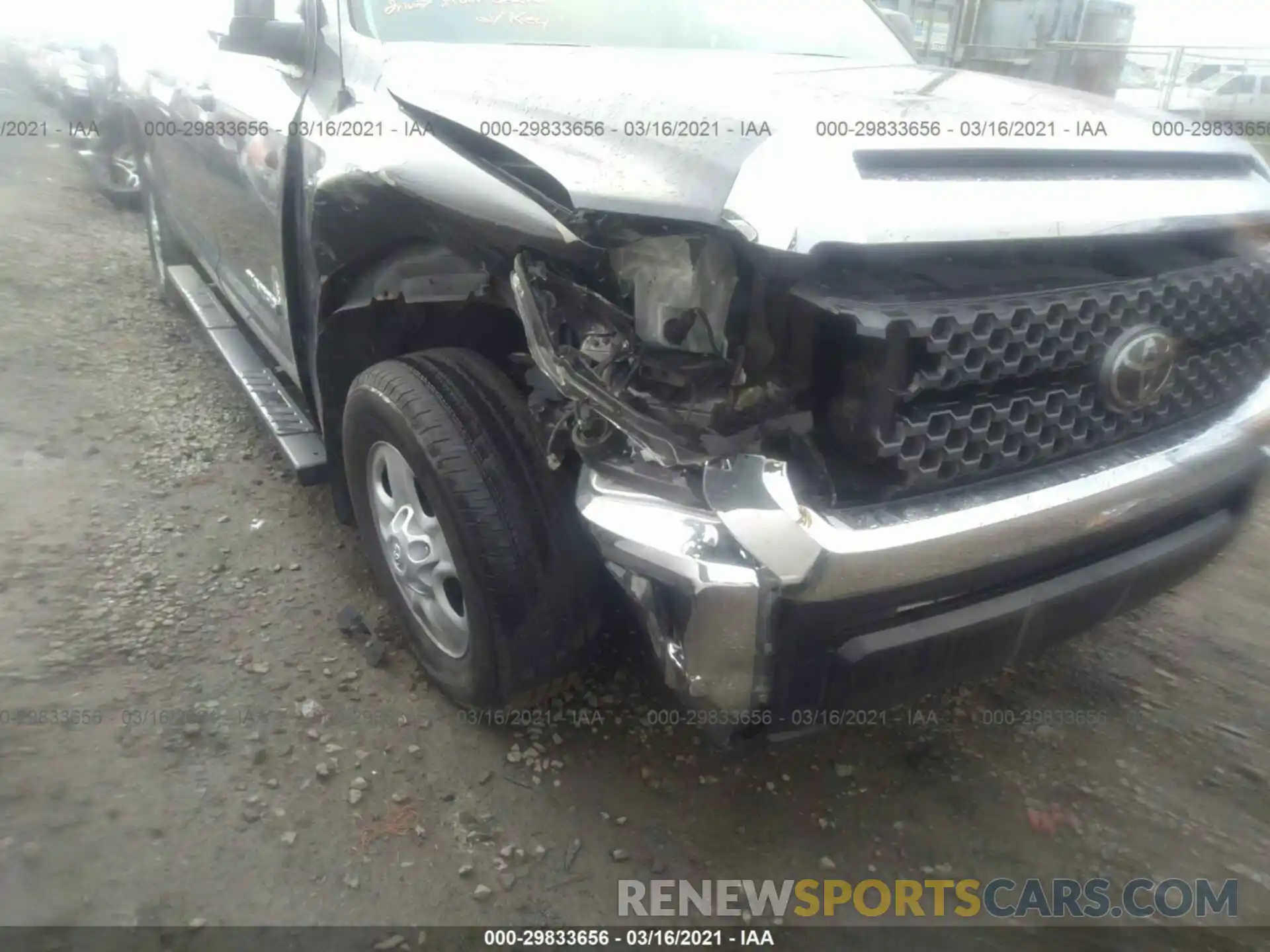 6 Photograph of a damaged car 5TFDM5F11KX082639 TOYOTA TUNDRA 4WD 2019