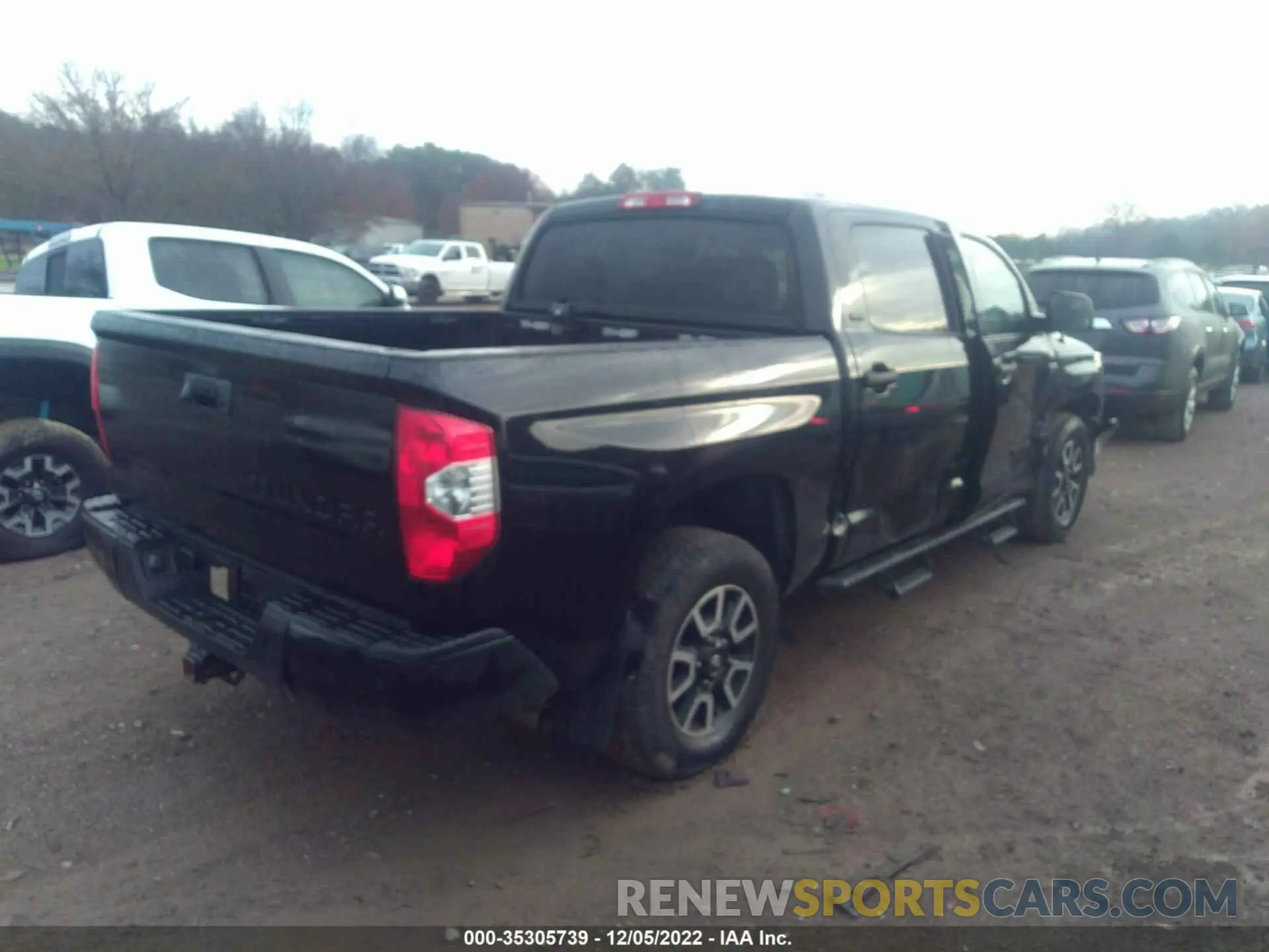 4 Photograph of a damaged car 5TFDW5F16KX849962 TOYOTA TUNDRA 4WD 2019