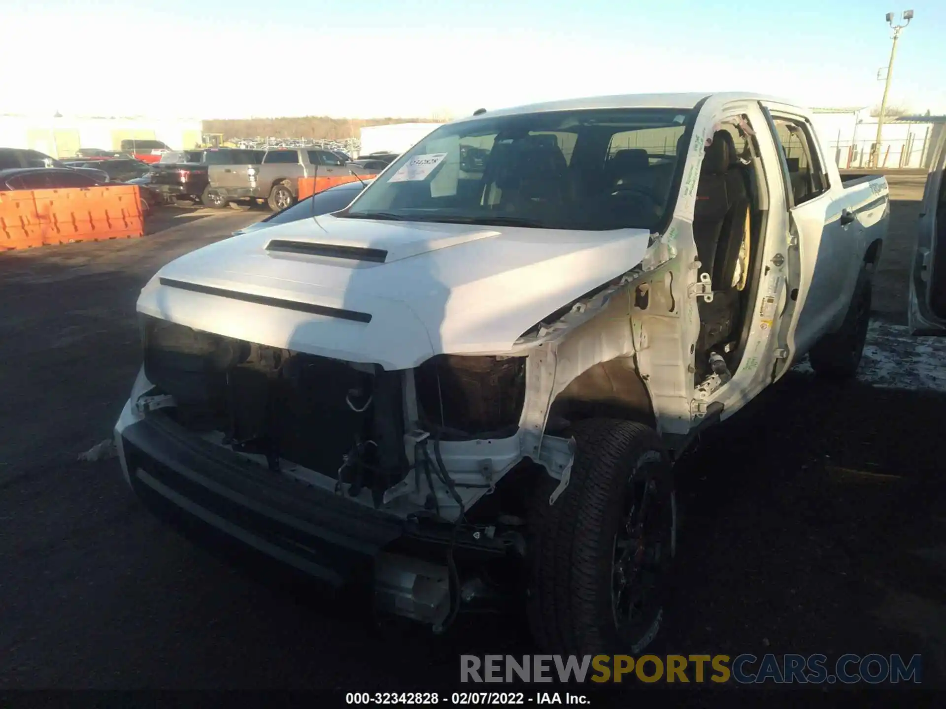 2 Photograph of a damaged car 5TFDY5F14KX862607 TOYOTA TUNDRA 4WD 2019