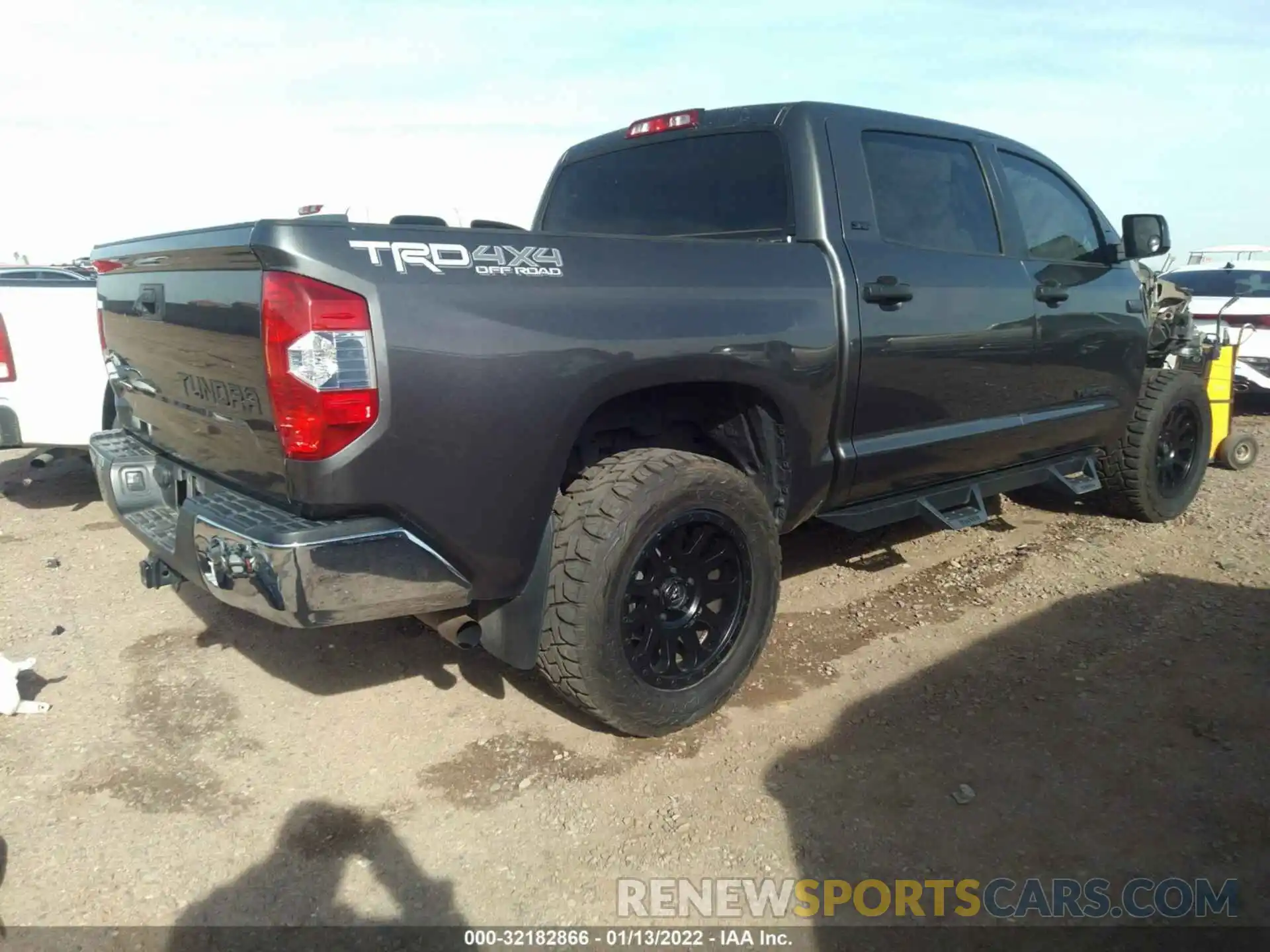 4 Photograph of a damaged car 5TFDY5F15KX797203 TOYOTA TUNDRA 4WD 2019