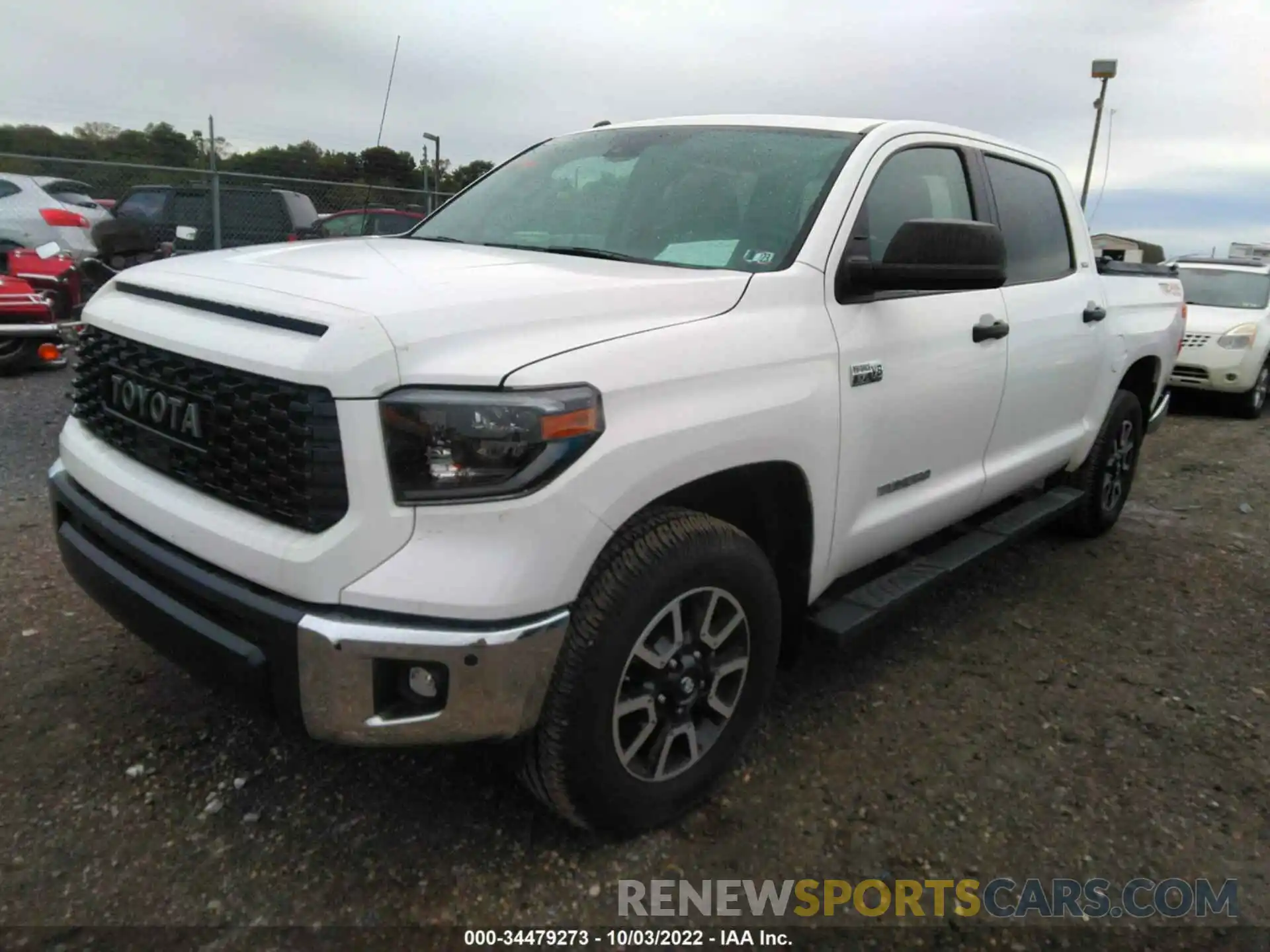 2 Photograph of a damaged car 5TFDY5F16KX863600 TOYOTA TUNDRA 4WD 2019