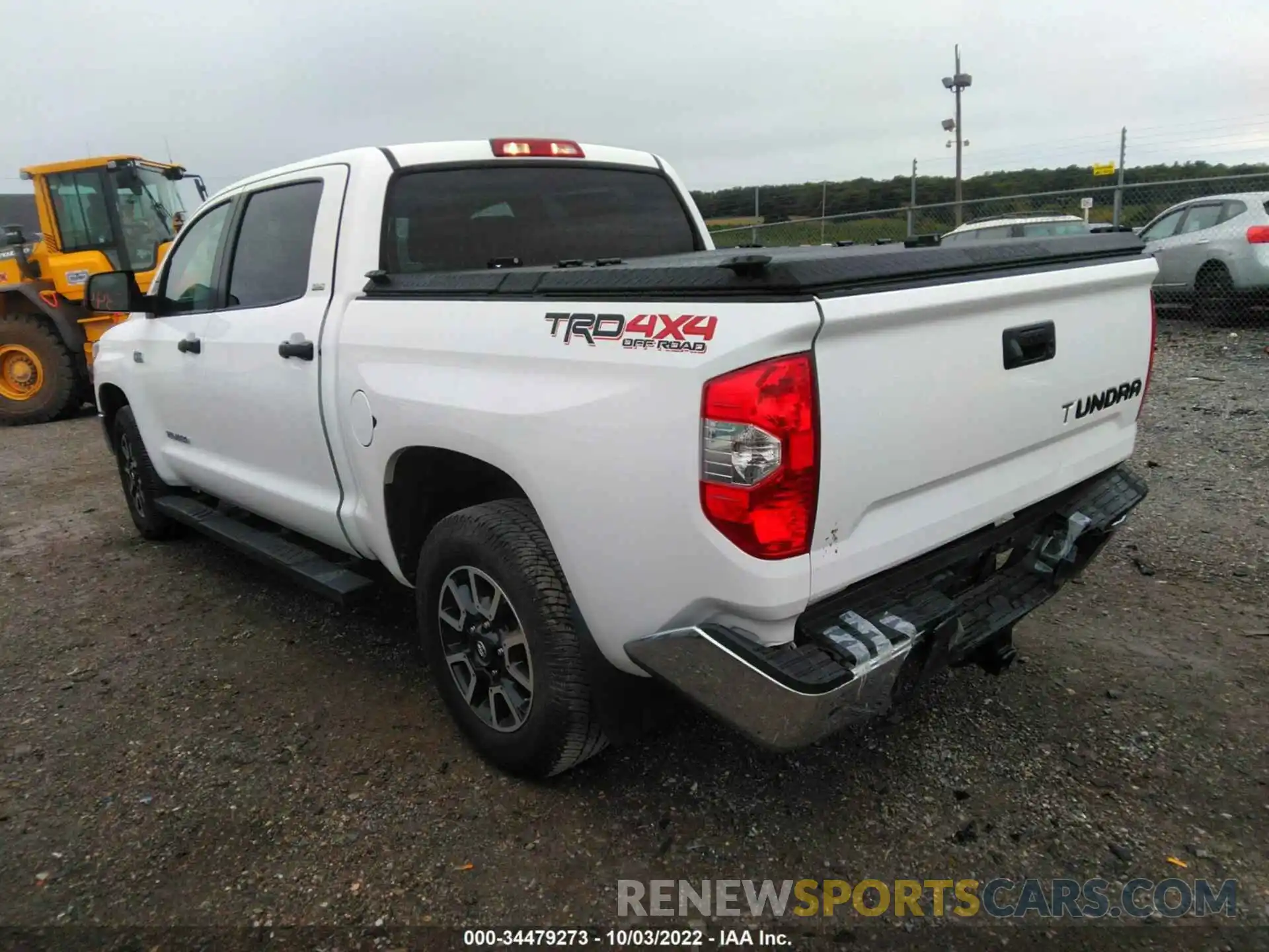 3 Photograph of a damaged car 5TFDY5F16KX863600 TOYOTA TUNDRA 4WD 2019