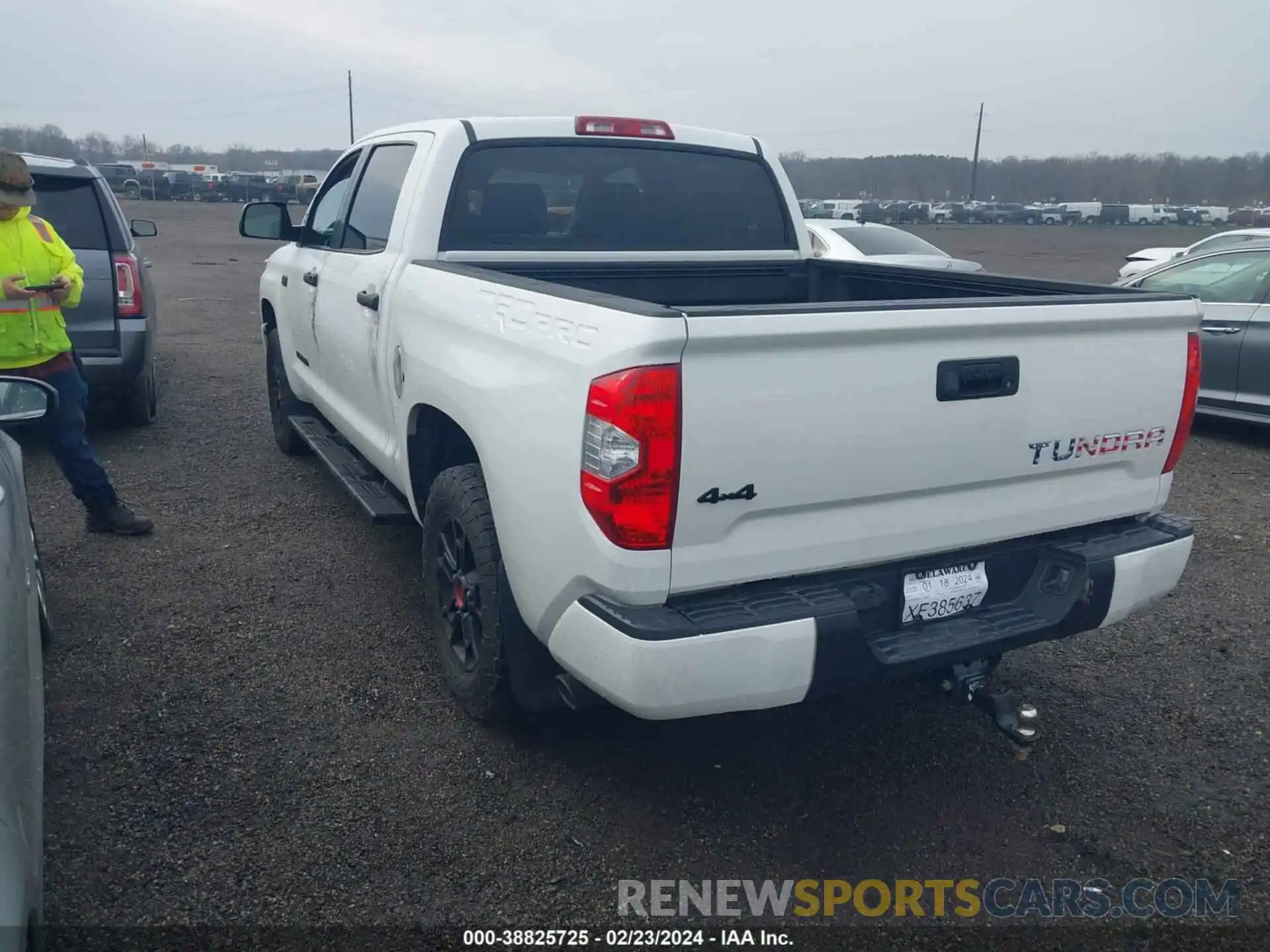 3 Photograph of a damaged car 5TFDY5F17KX857076 TOYOTA TUNDRA 4WD 2019